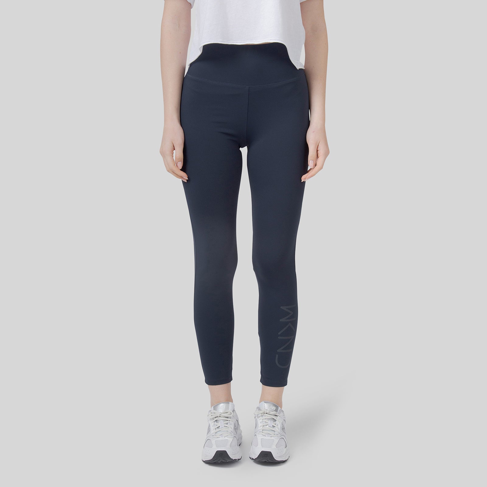 Max Mara Weekend Leggings Jersey Tecnico Wknd Blu Donna - 8
