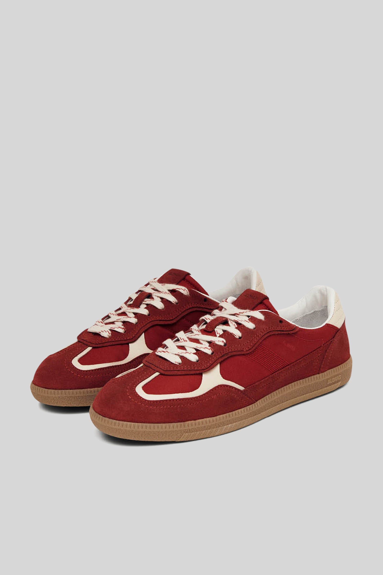 Alohas Sneaker Tb.490 Rife In Pelle Rosso Donna - 2