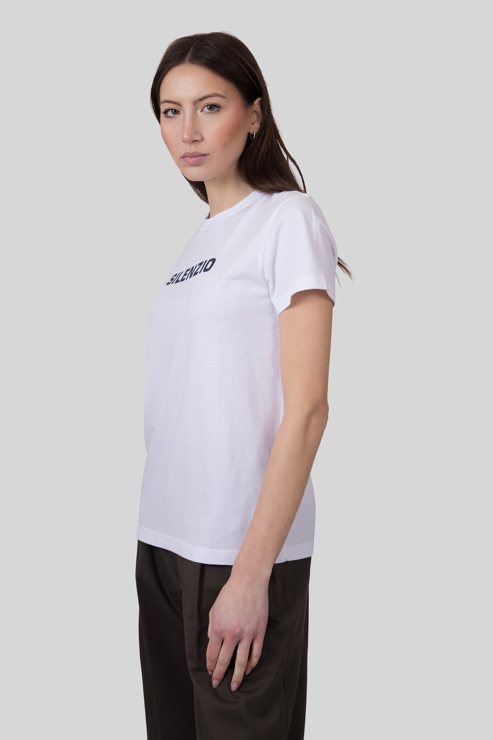 Aspesi T-shirt Silenzio Bianco Donna - 5