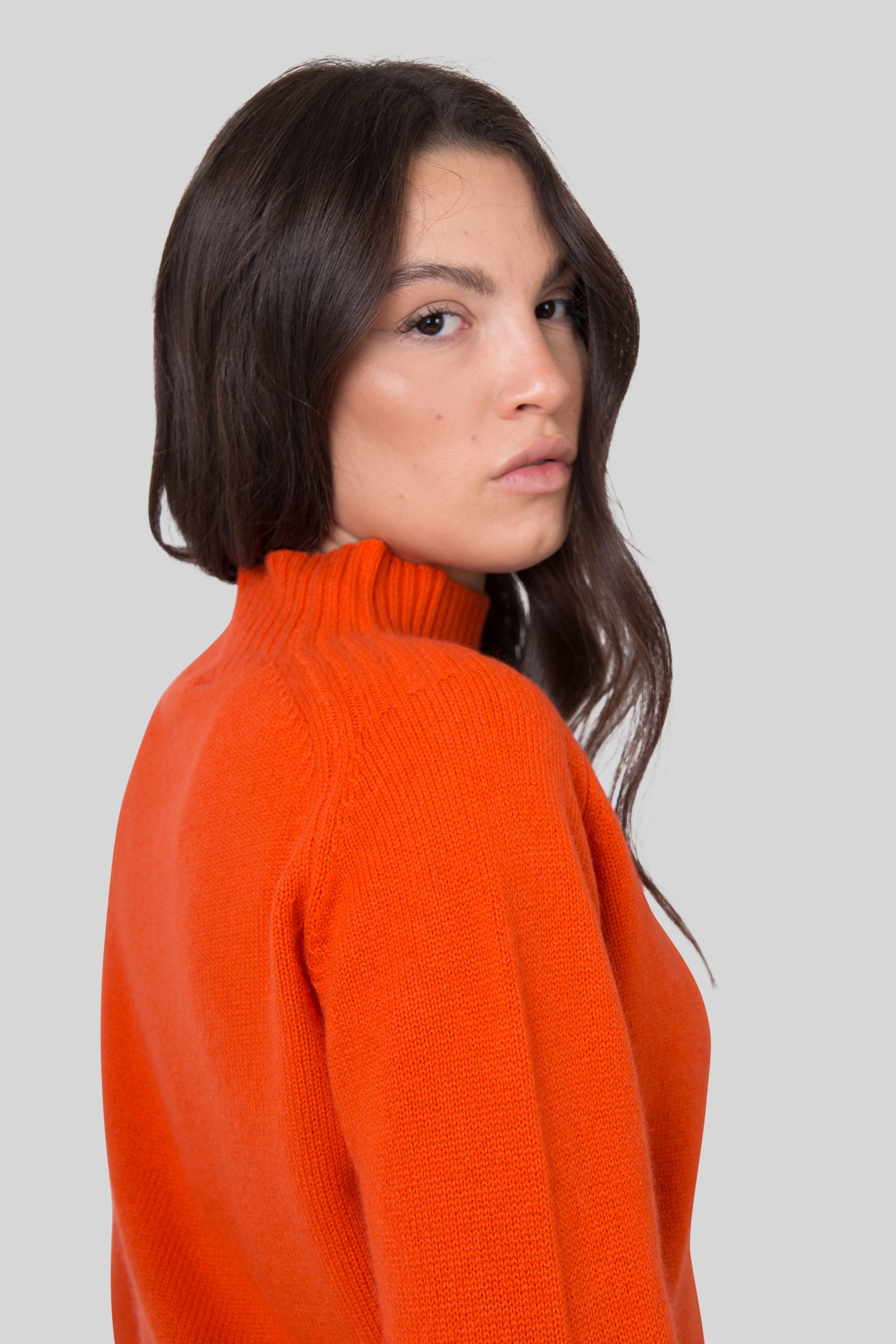 Absolut Cashmere Maglia Rebecca Arancio Donna - 2