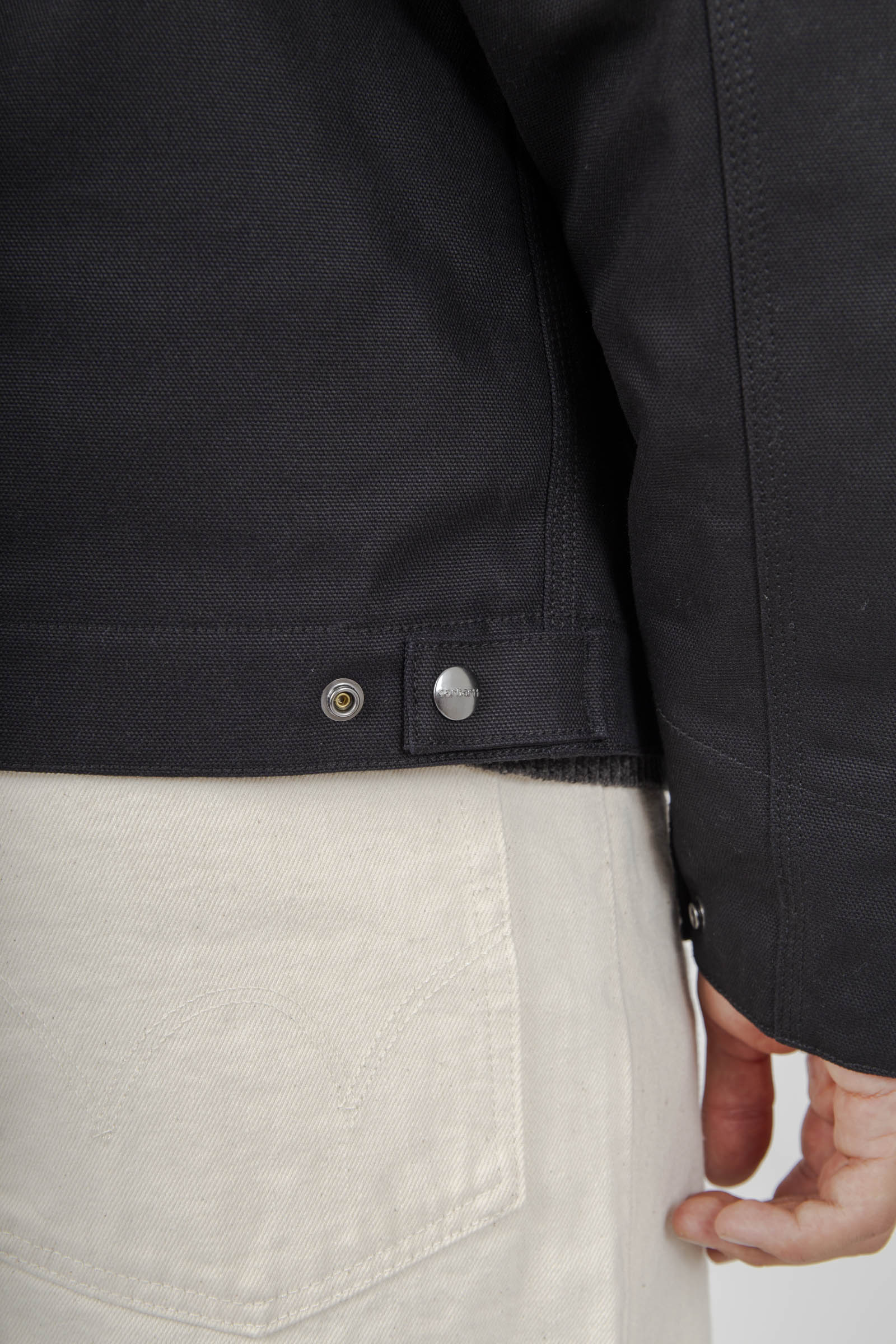 Carhartt Wip Detroit Jacket Nero Uomo - 8