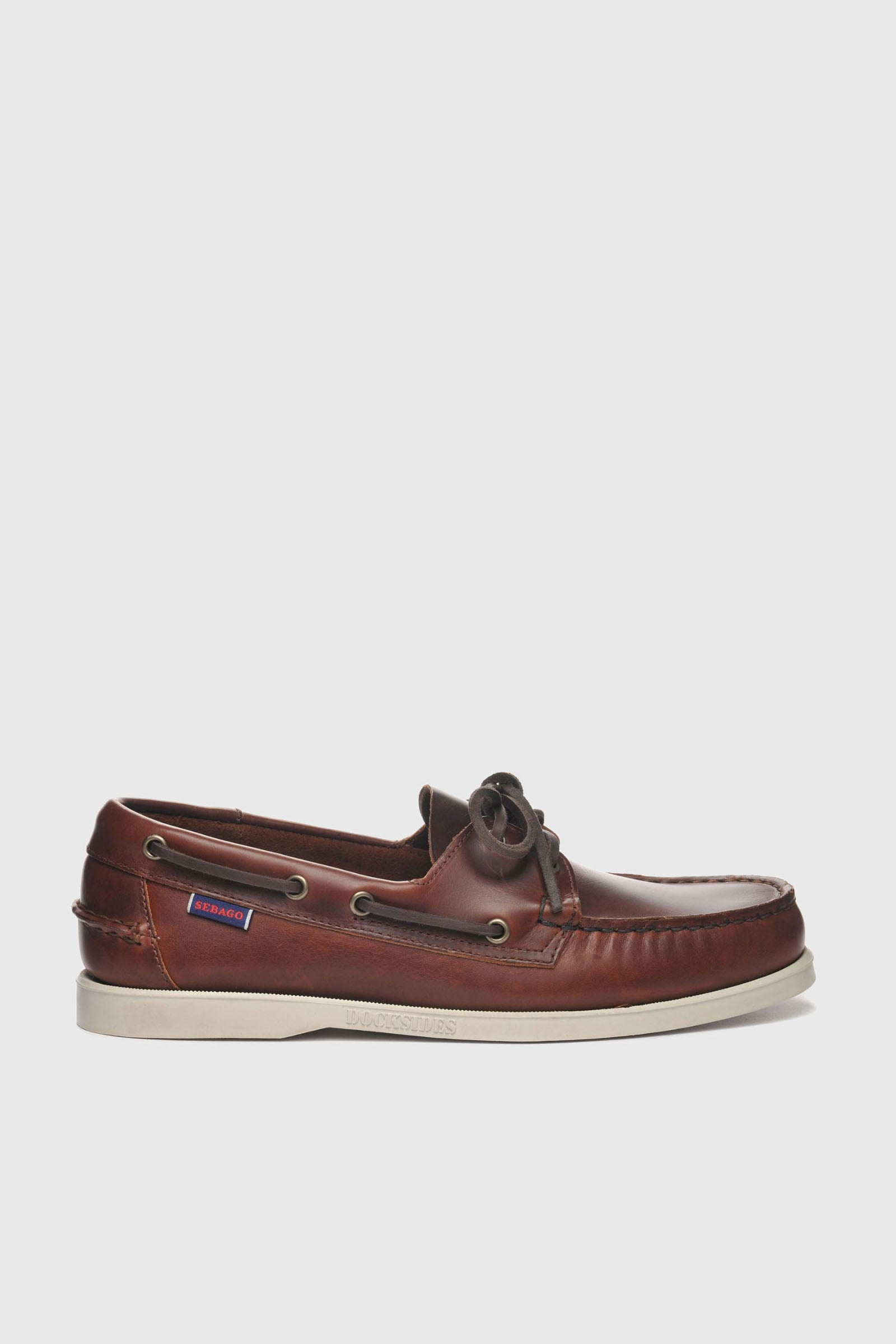 Sebago Docksides Portland Waxed Marrone Uomo - 1