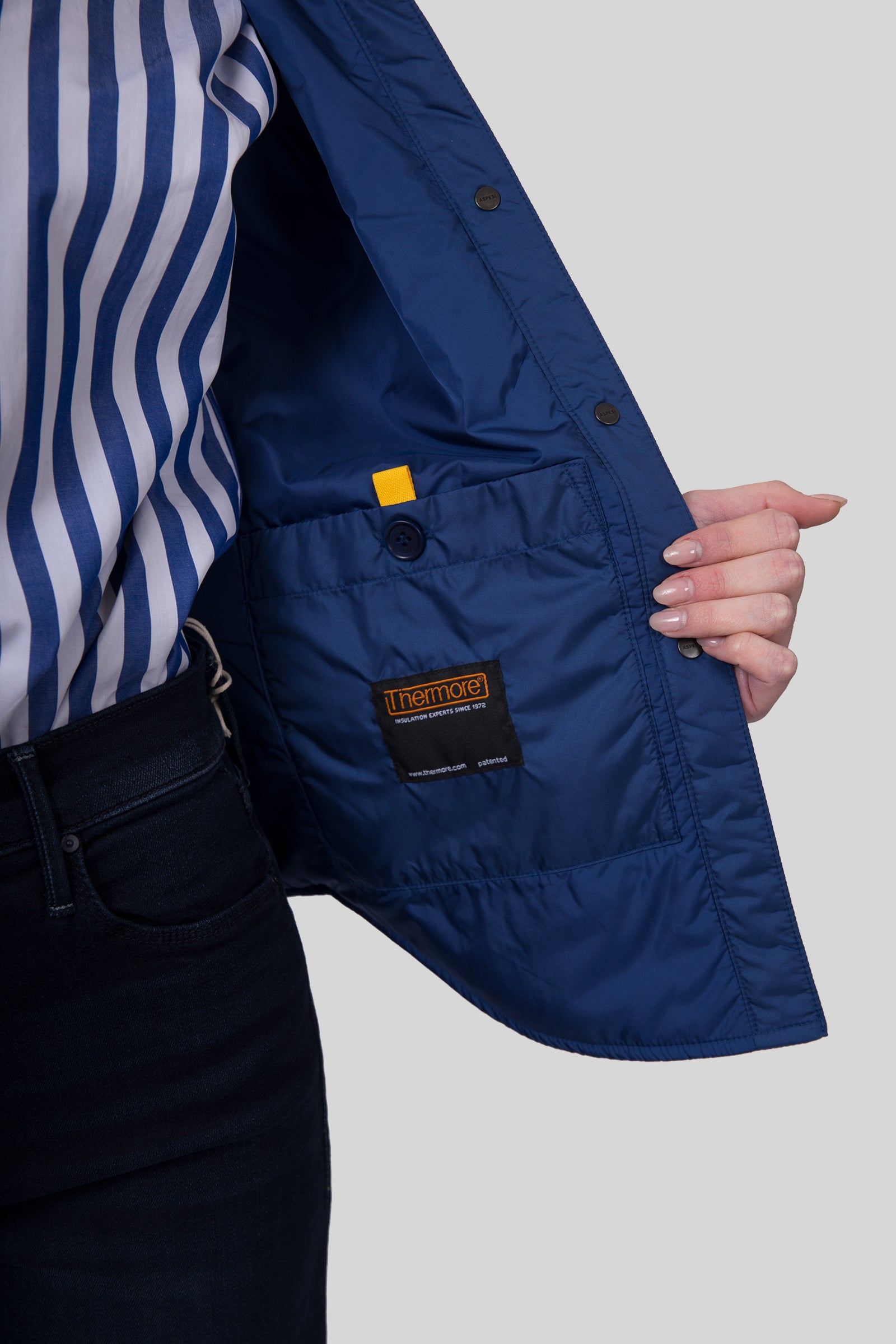 Aspesi Camicia Glue Bluette Donna - 6