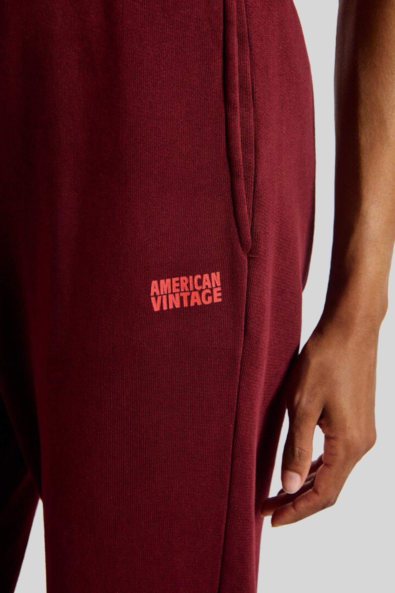 American Vintage Jogging Izubird Bordeaux Donna - 2