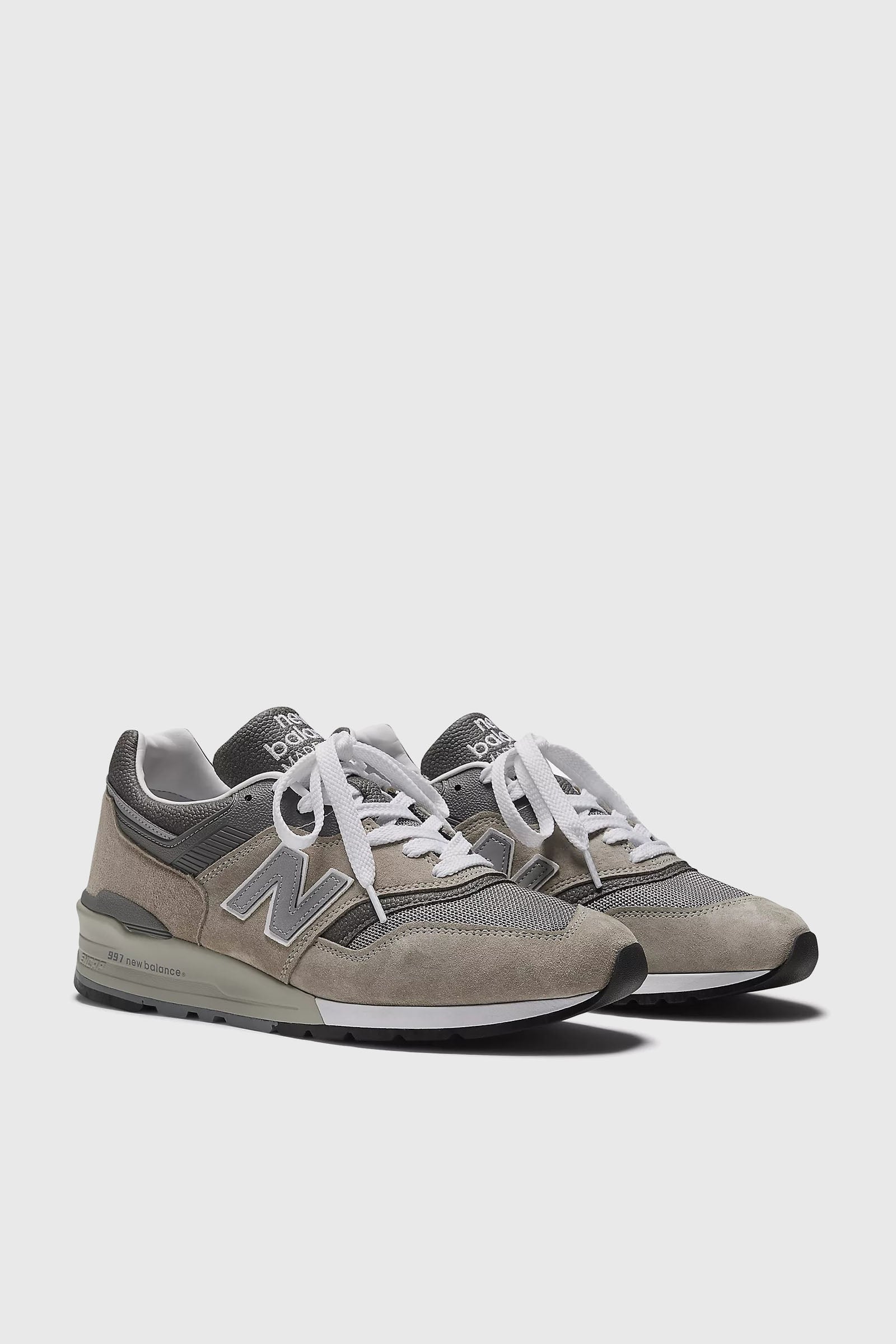 New Balance Sneaker Made In Usa 997 Core Grigio Uomo - 3