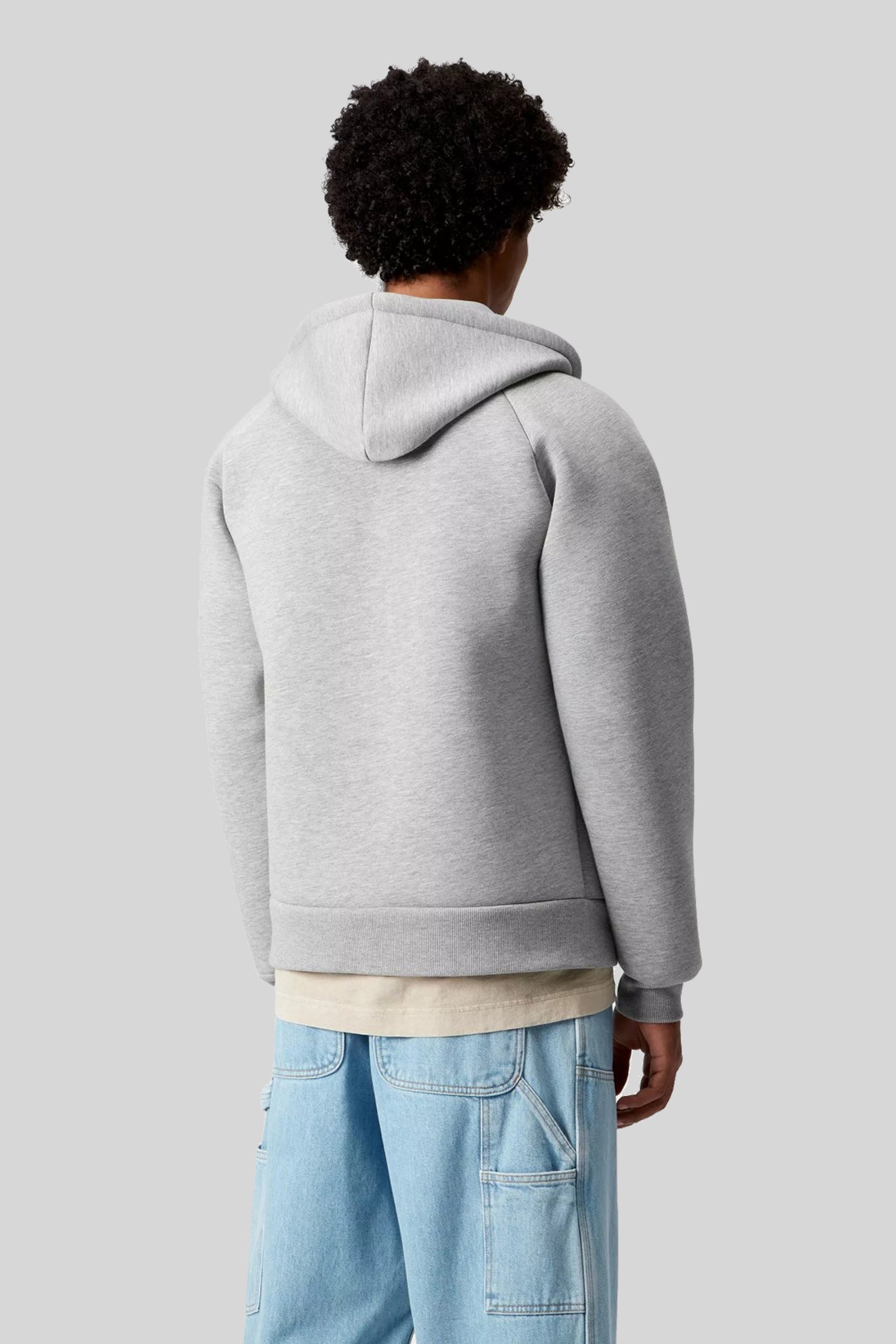 Carhartt Wip Car-lux Hooded Jacket Grigio Chiaro Uomo - 3