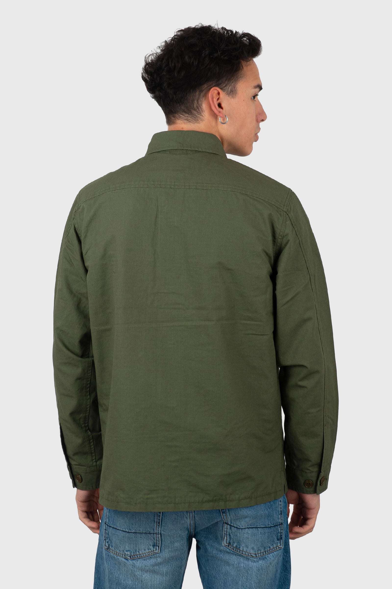 Manifattura Ceccarelli Original Cruiser Jacket Verde Oliva Uomo - 4