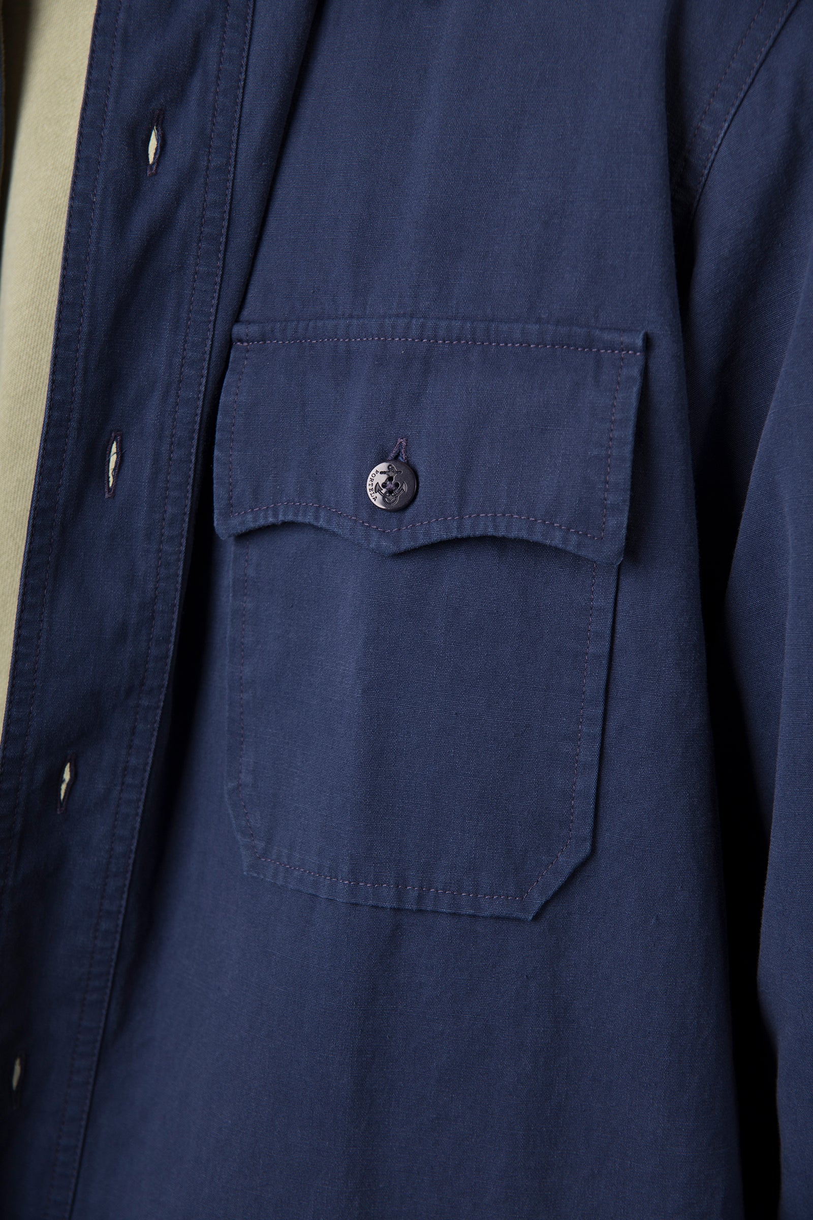 Fortela Overshirt Manteco Cpo 2.0 Blu Uomo - 4