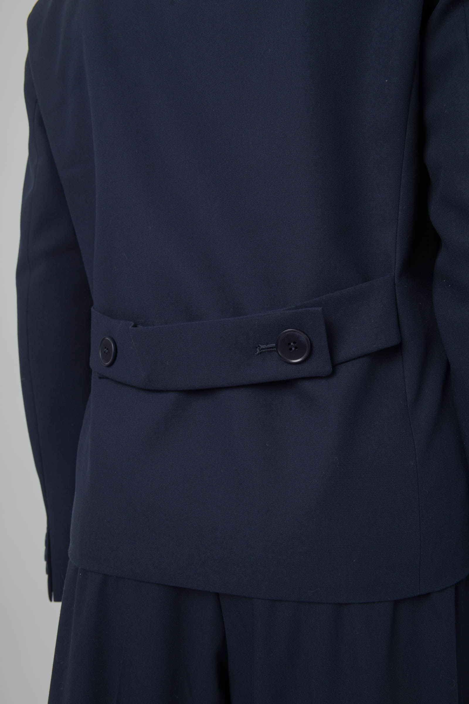 Double-breasted Gabardine Tappeto Jacket - 5