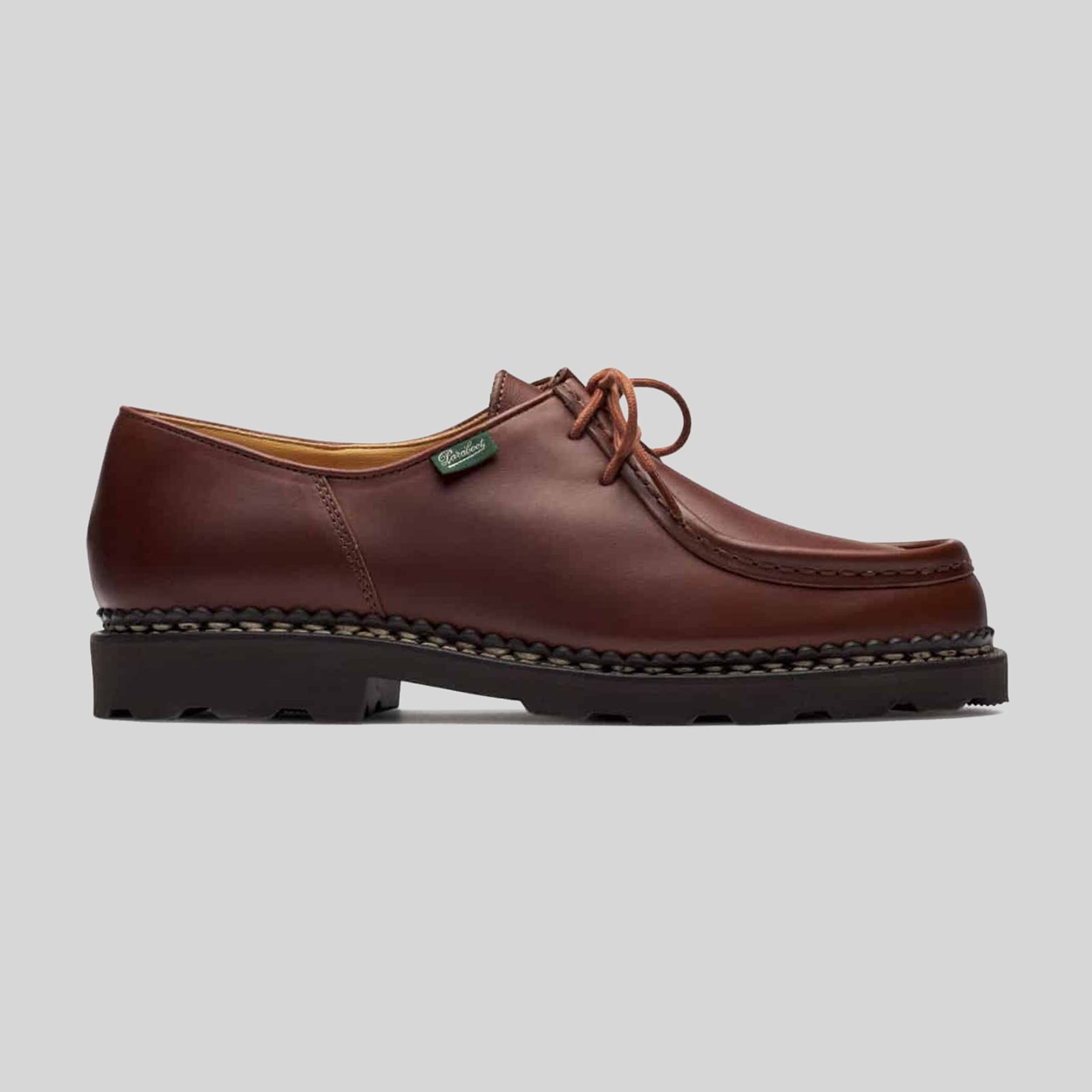 Derby Shoe Michael Lisse Marron - 7