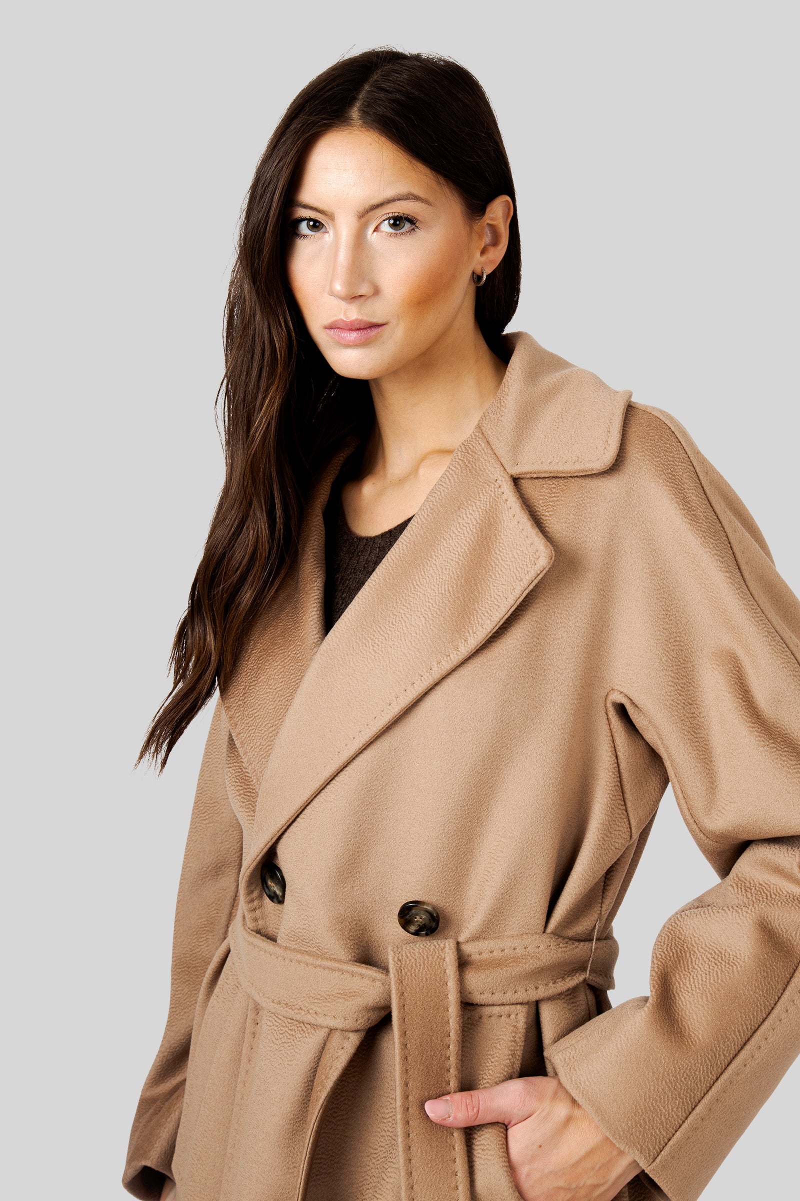 Max Mara Weekend Cappotto Resina Cammello Donna - 1