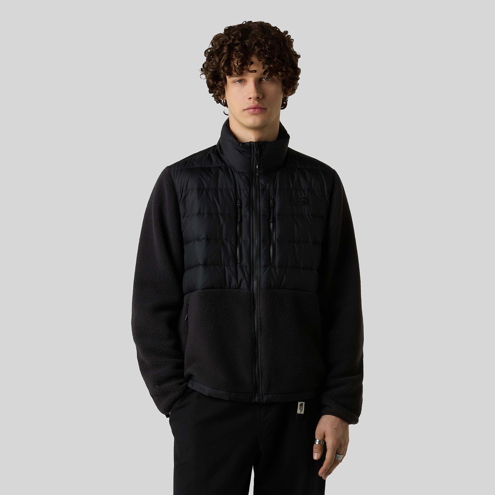 The North Face M Rmst Denali Tek Hybrid Jacket Nero Uomo - 7