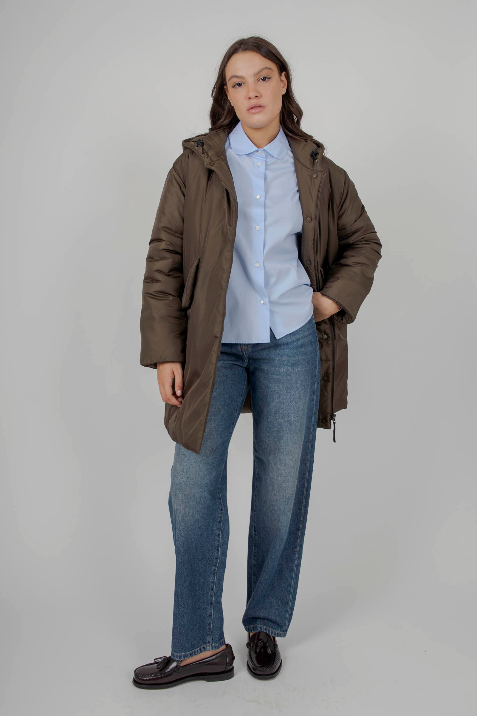 Carhartt Wip W' Arin Pant Blu Medio Donna - 5