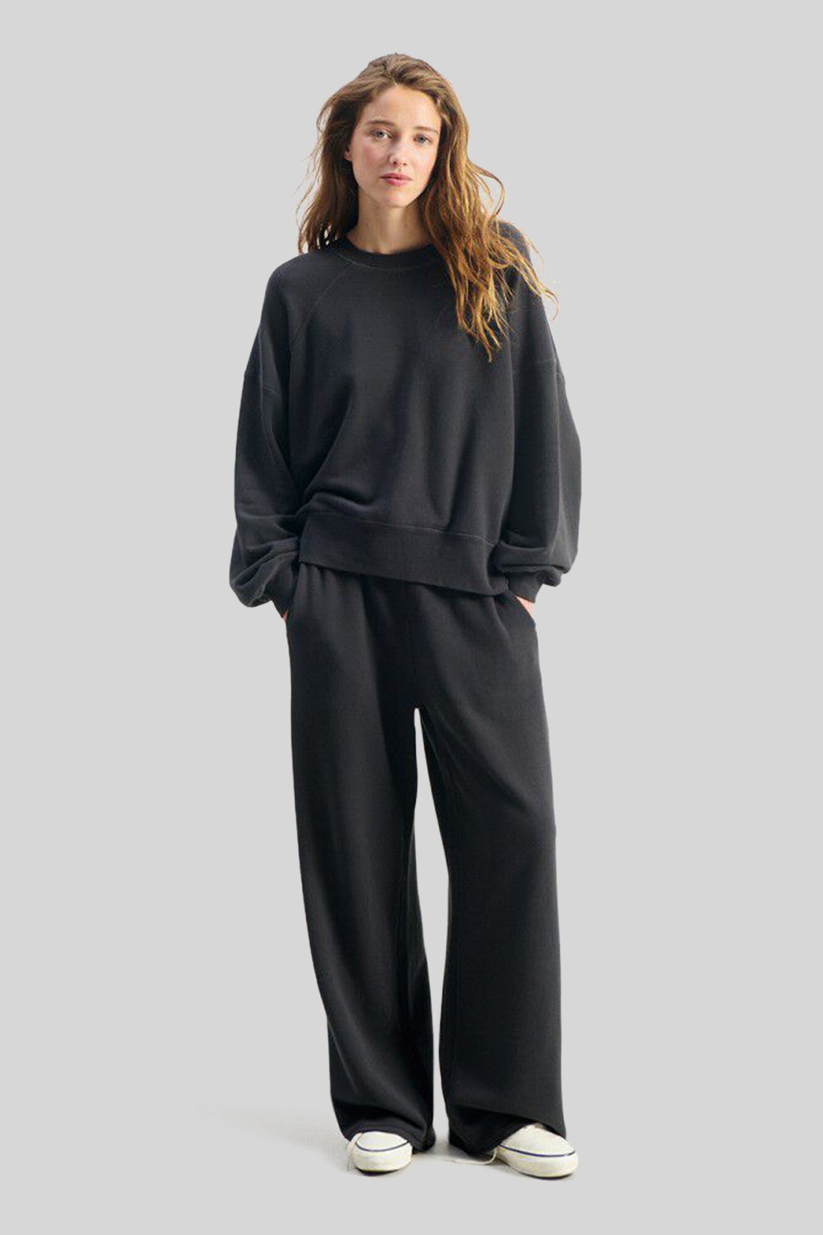 American Vintage Felpa Atubay Antracite Donna - 4