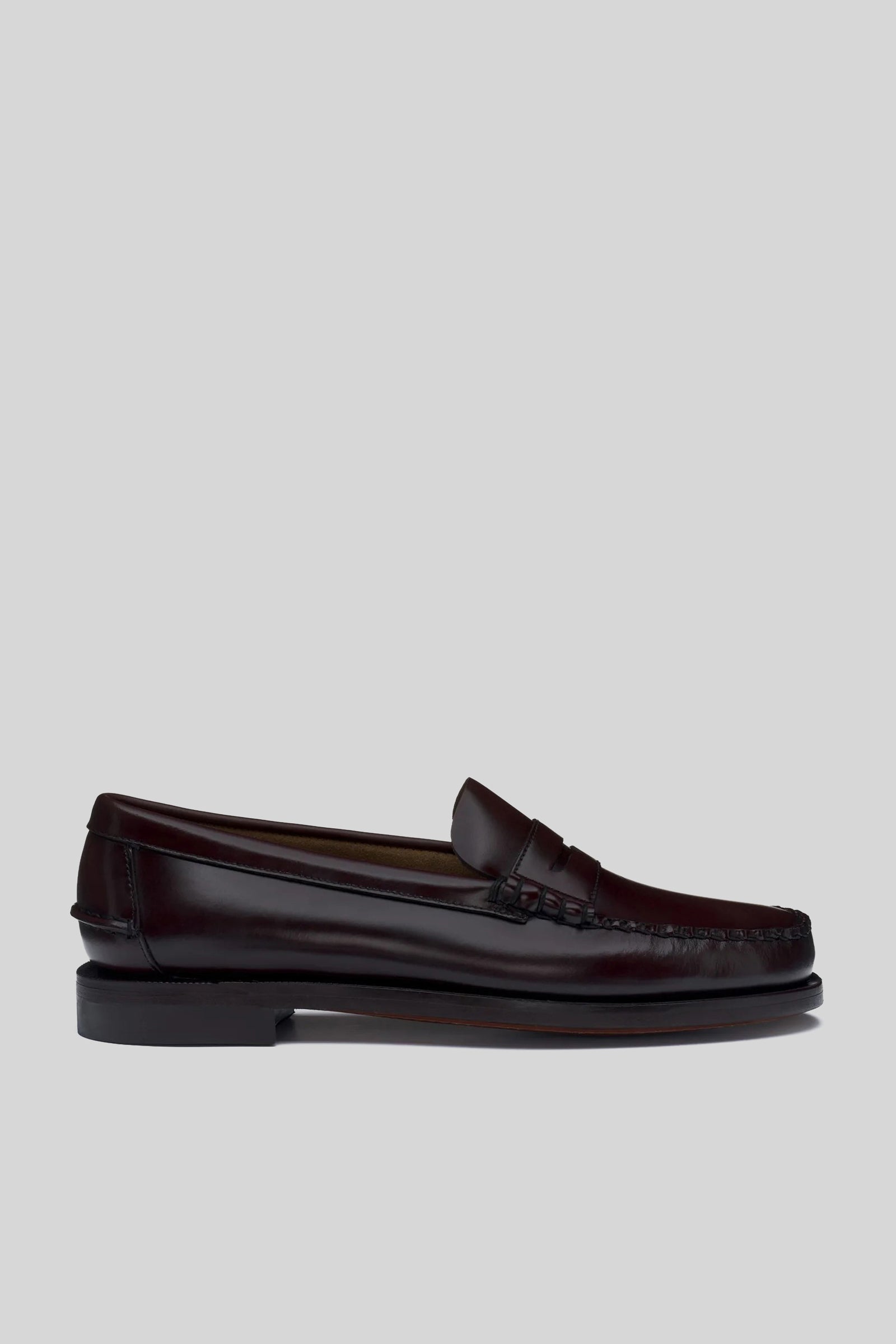 Sebago Mocassino Classic Dan Marrone/bordeaux Uomo - 1