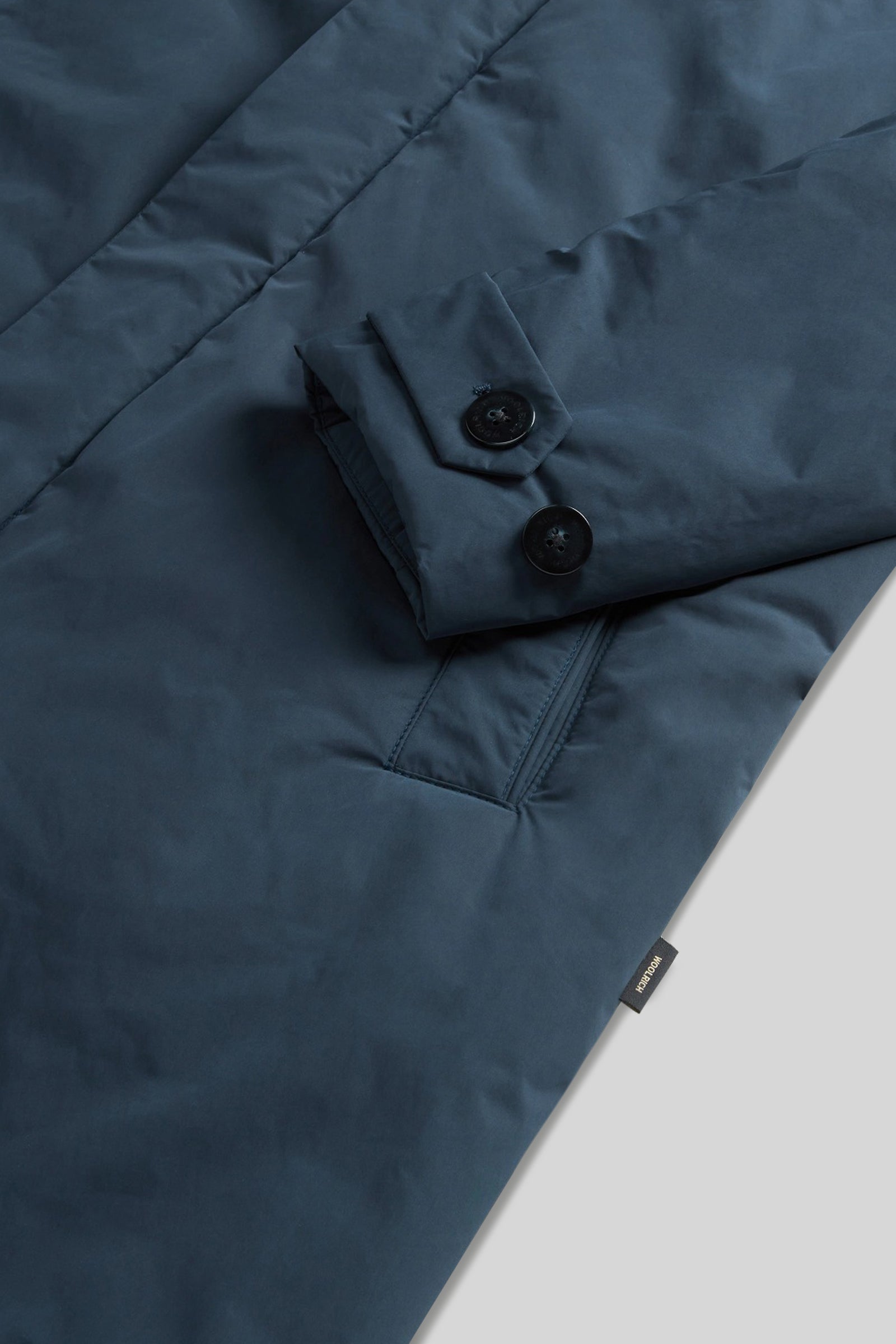 Woolrich Peached Urban Touch Coat Blu Uomo - 5