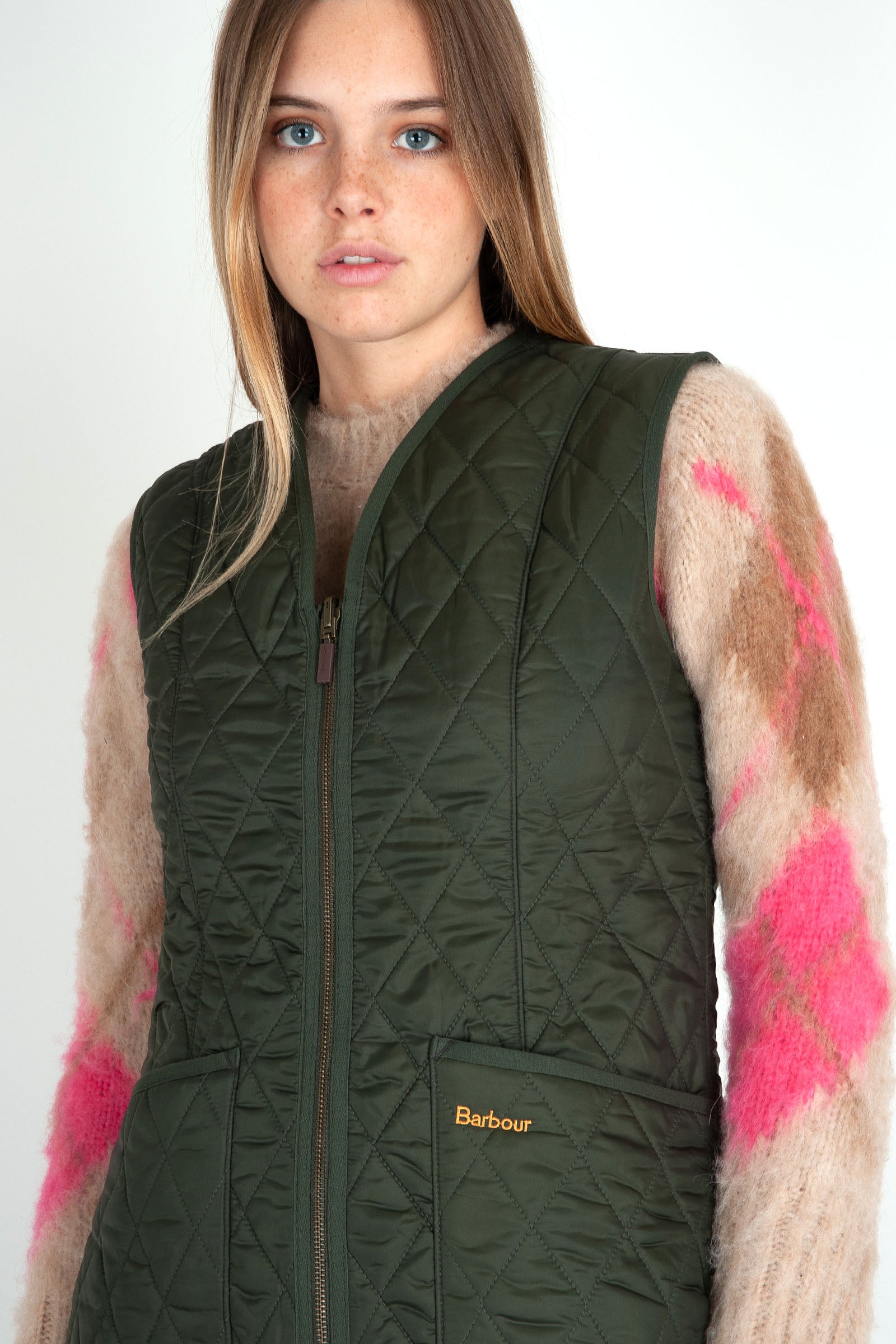 Betty Quilted Liner Vest - 1