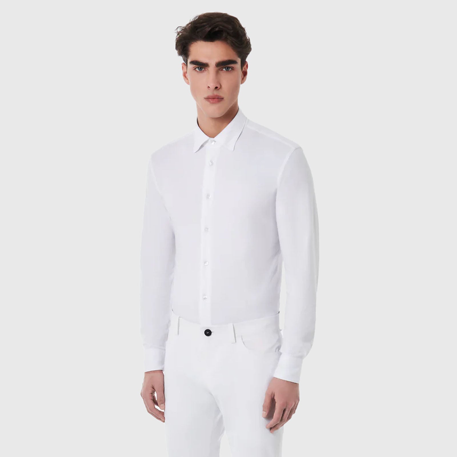 Rrd Macro Shirt Bianco Uomo - 6
