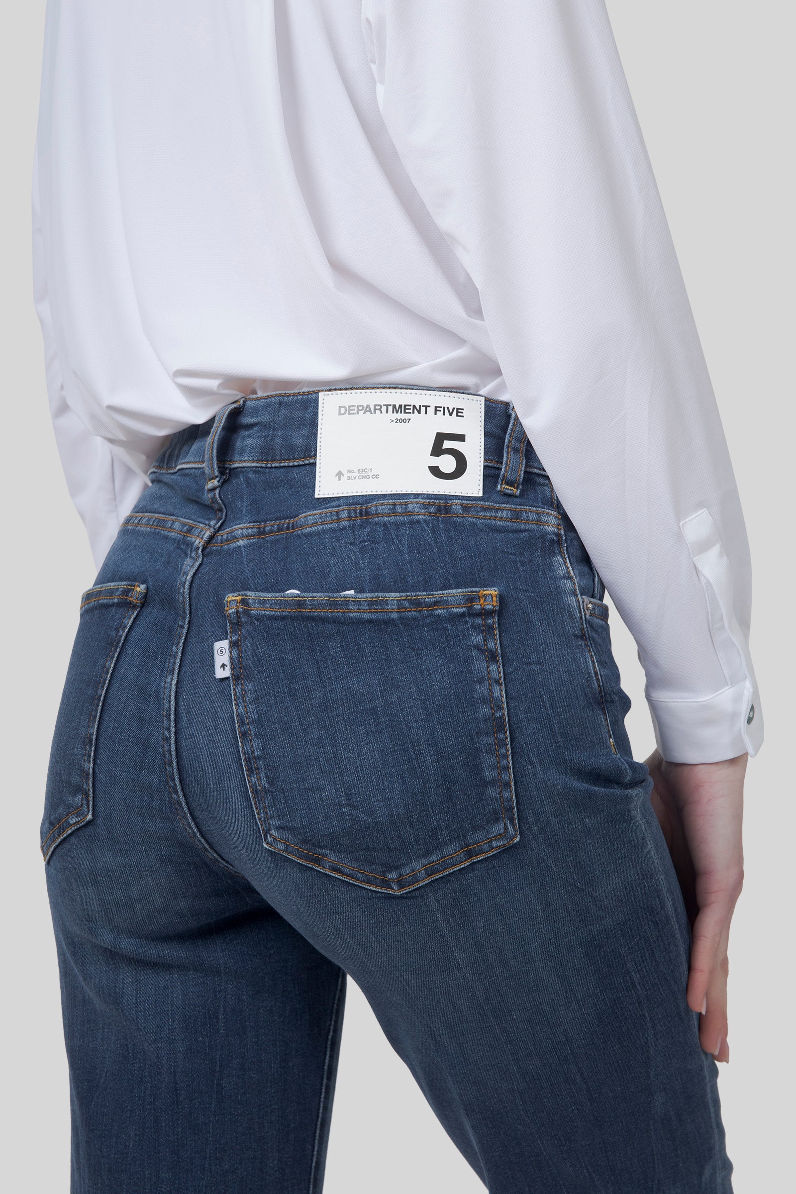 Department Five Jeans Adid Blu Medio Donna - 2