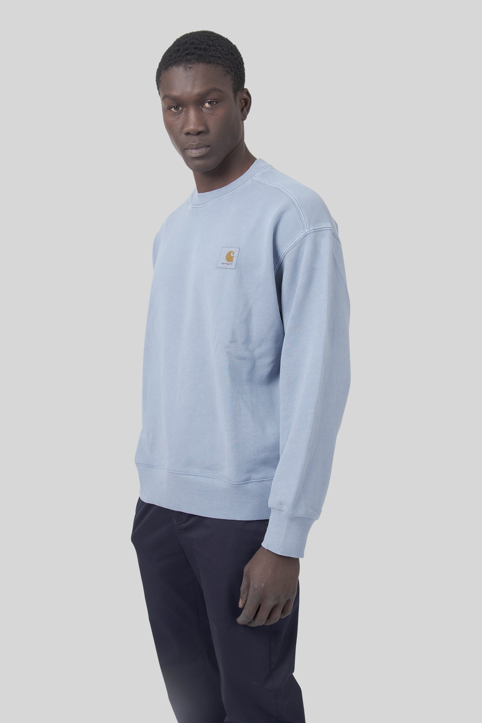 Carhartt Wip Felpa Nelson Blu Uomo - 4