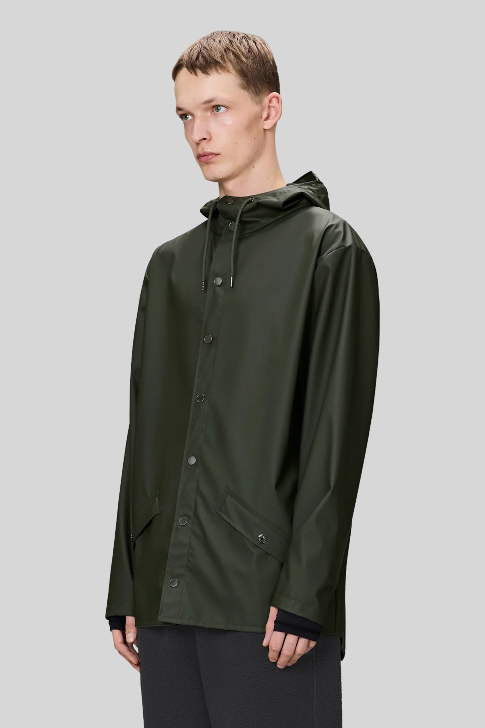 Rains Jacket Verde Uomo - 3