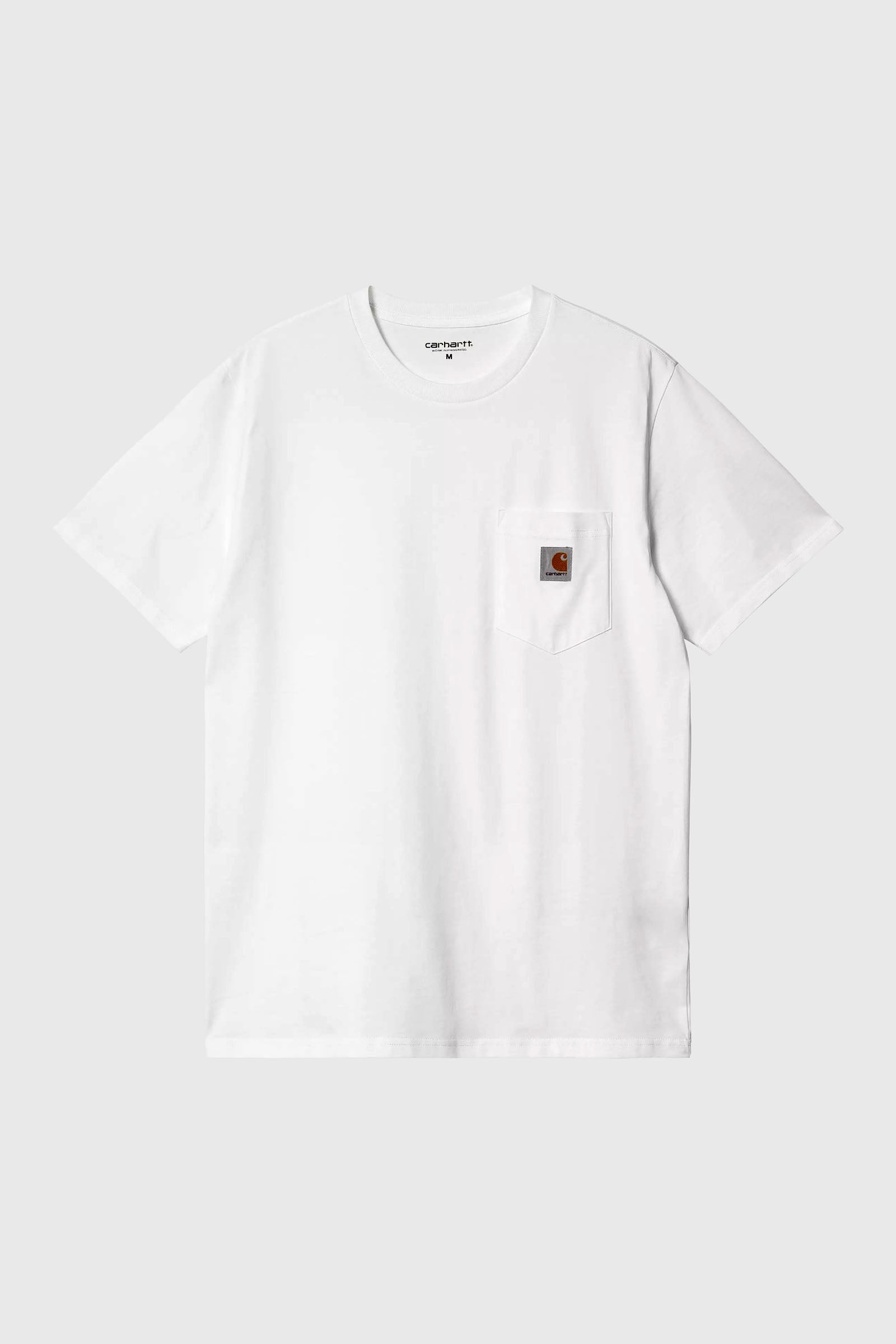 Carhartt Wip Short Sleeve Pocket T-shirt Bianco Uomo - 4