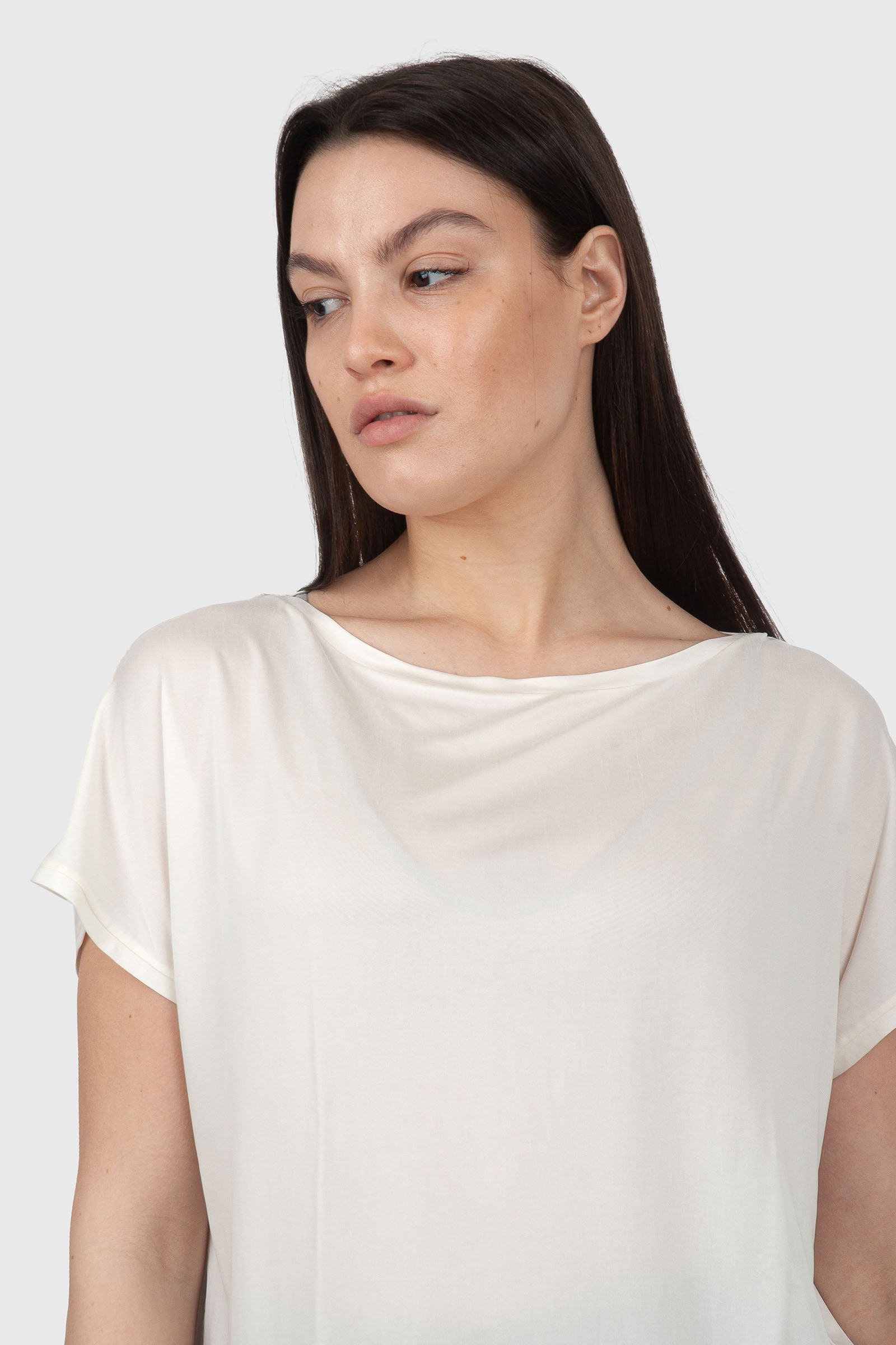 Rrd Cupro Square Wom Shirty Bianco Donna - 1