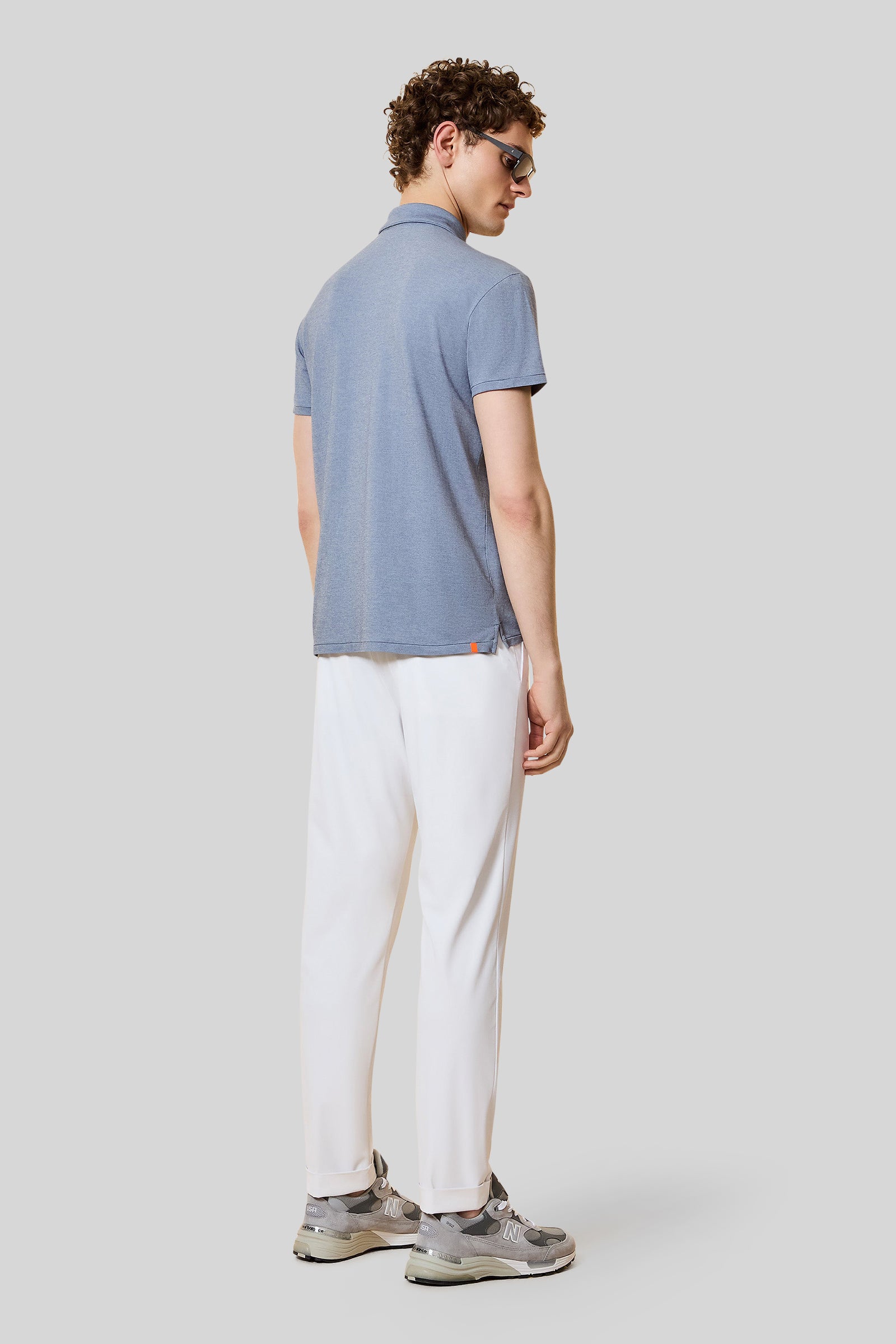 Rrd Polo Doticon Blu Medio Uomo - 4