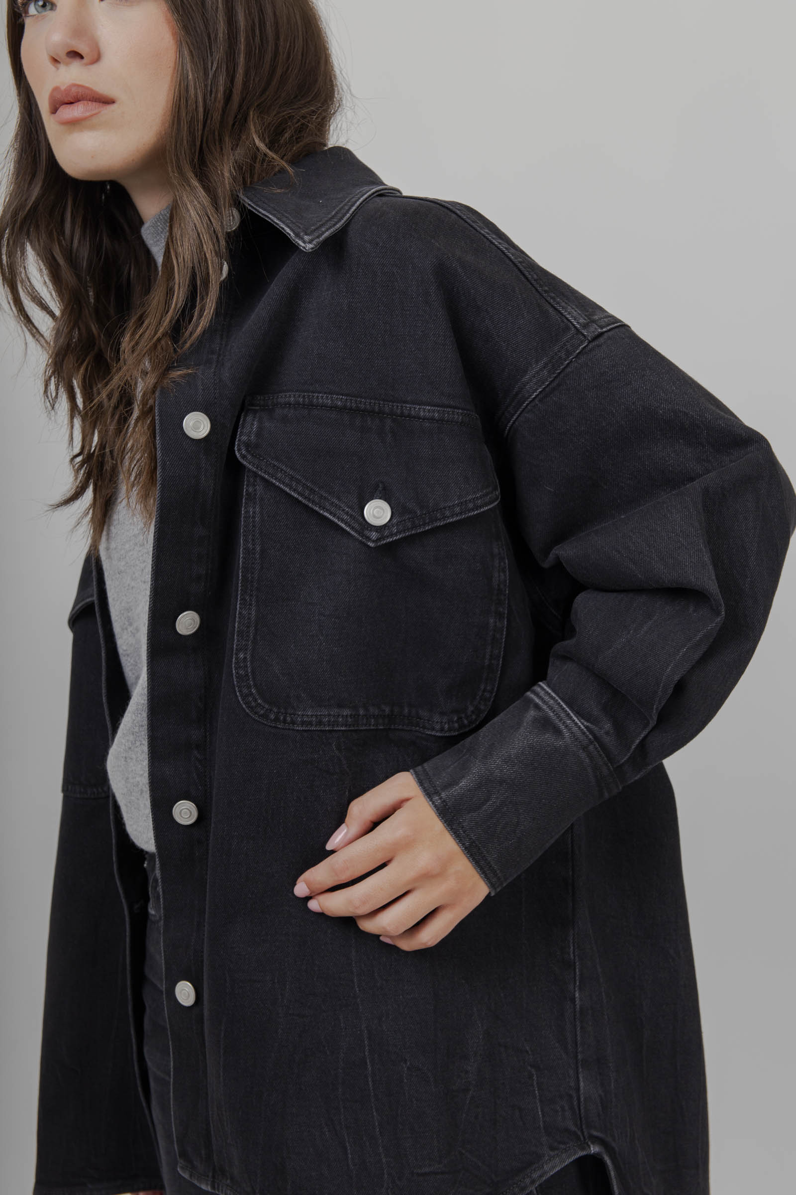 Erika Cavallini Camicia Fiona Nero Donna - 1