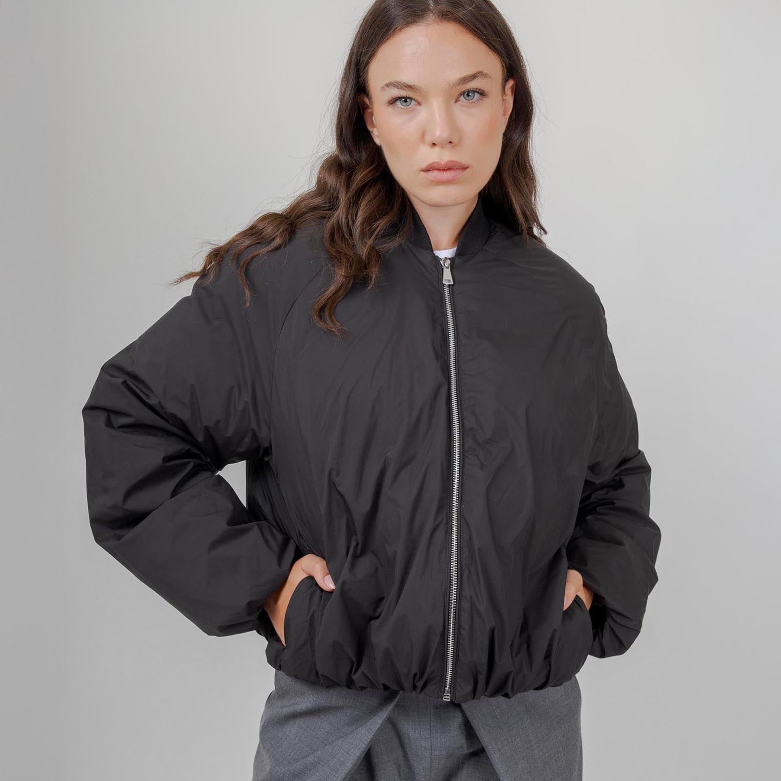 Erika Cavallini Bomber Cecilia Nero Donna - 7