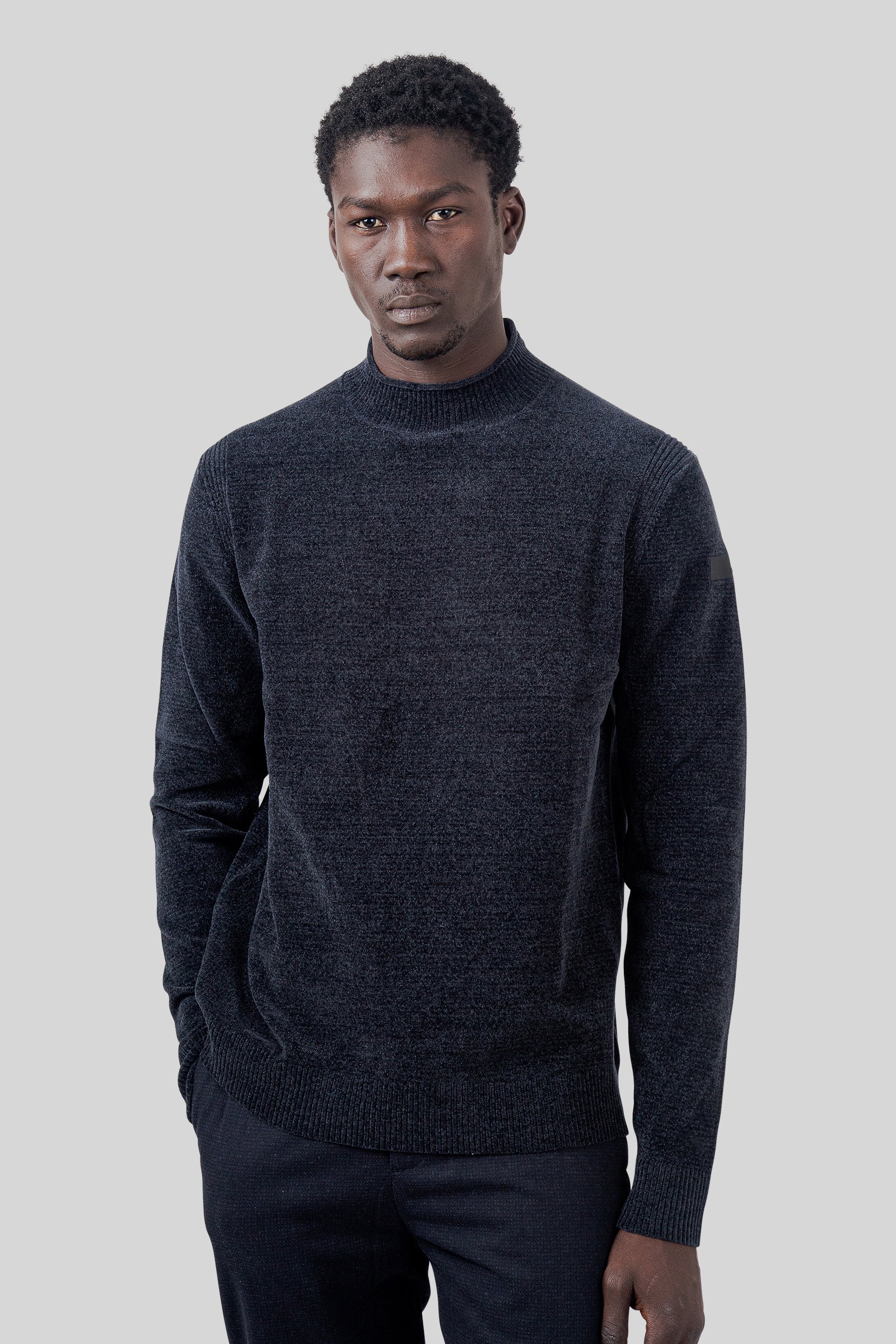 Rrd Velvet Volcano Knit Blu Scuro Uomo - 2