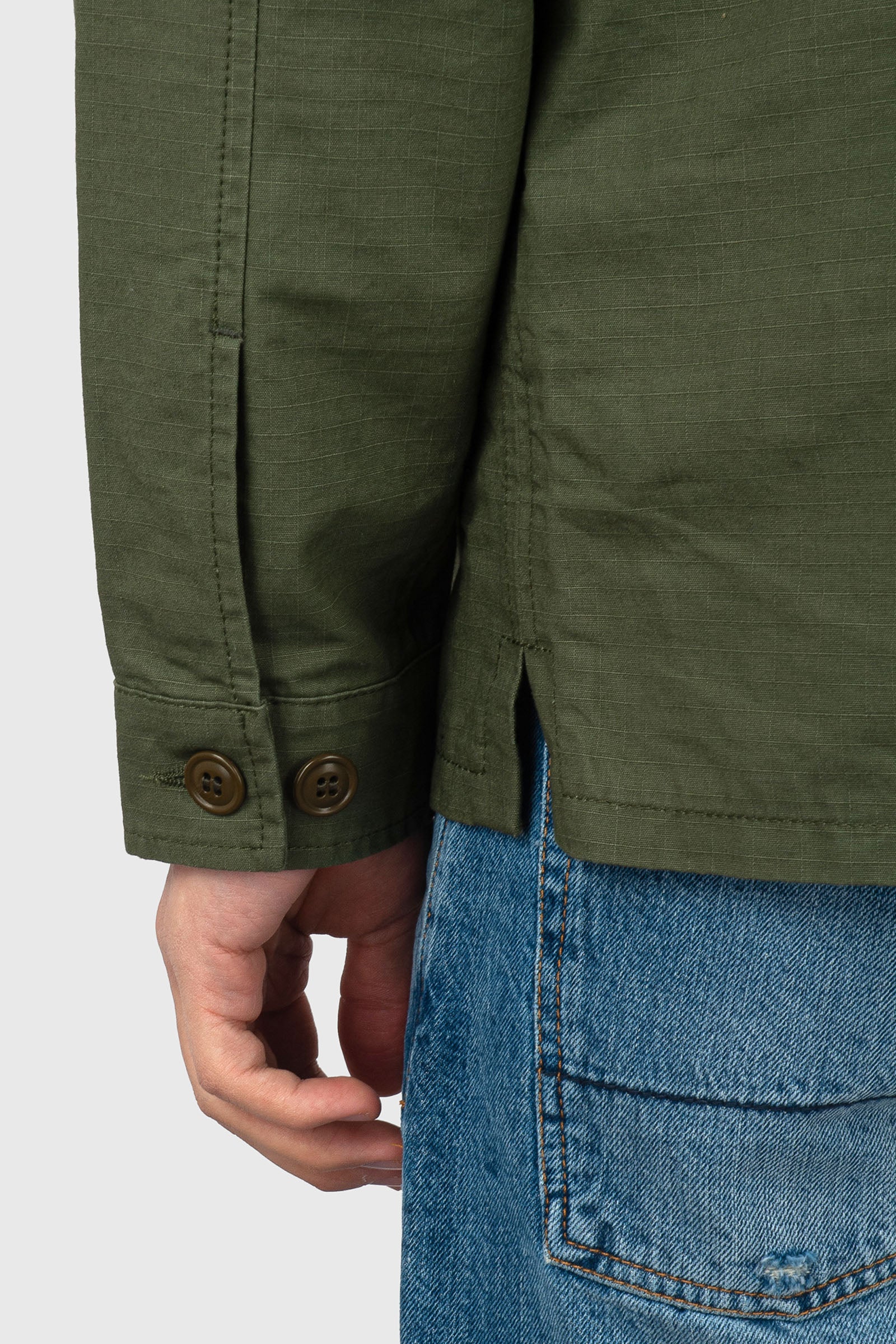 Manifattura Ceccarelli Original Cruiser Jacket Verde Oliva Uomo - 6