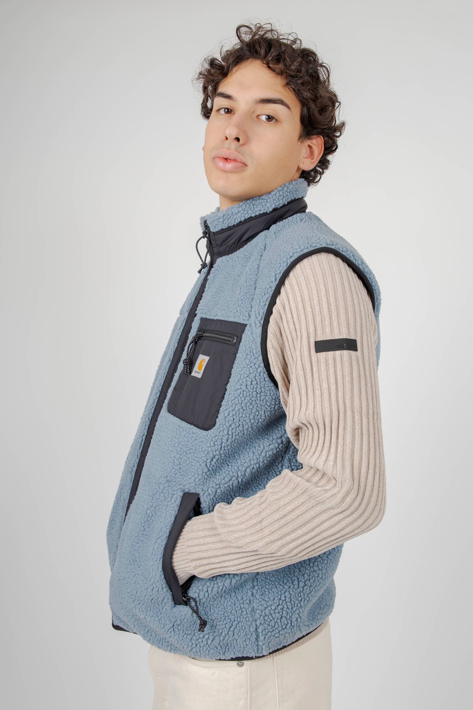 Carhartt Wip Prentis Vest Liner Carta Zucchero Uomo - 1