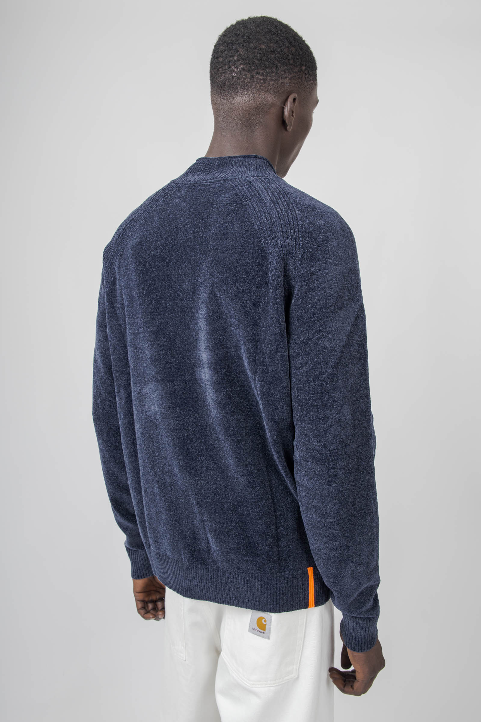 Rrd Maglia Velvet Volcano Blu Scuro Uomo - 4