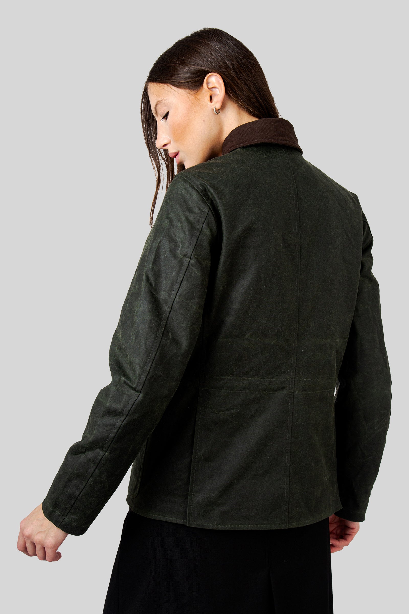 Manifattura Ceccarelli Woman Alligator Jacket Verde Scuro Donna - 5