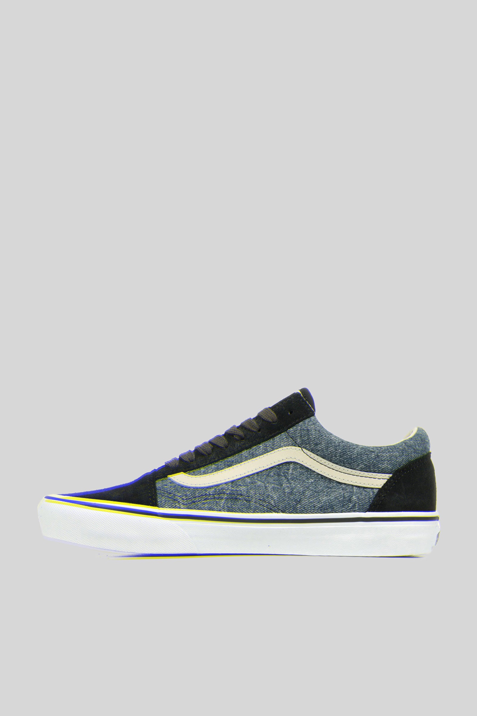Vans "off The Wall" Sneaker Old Skool Denim Blu Medio Uomo - 5