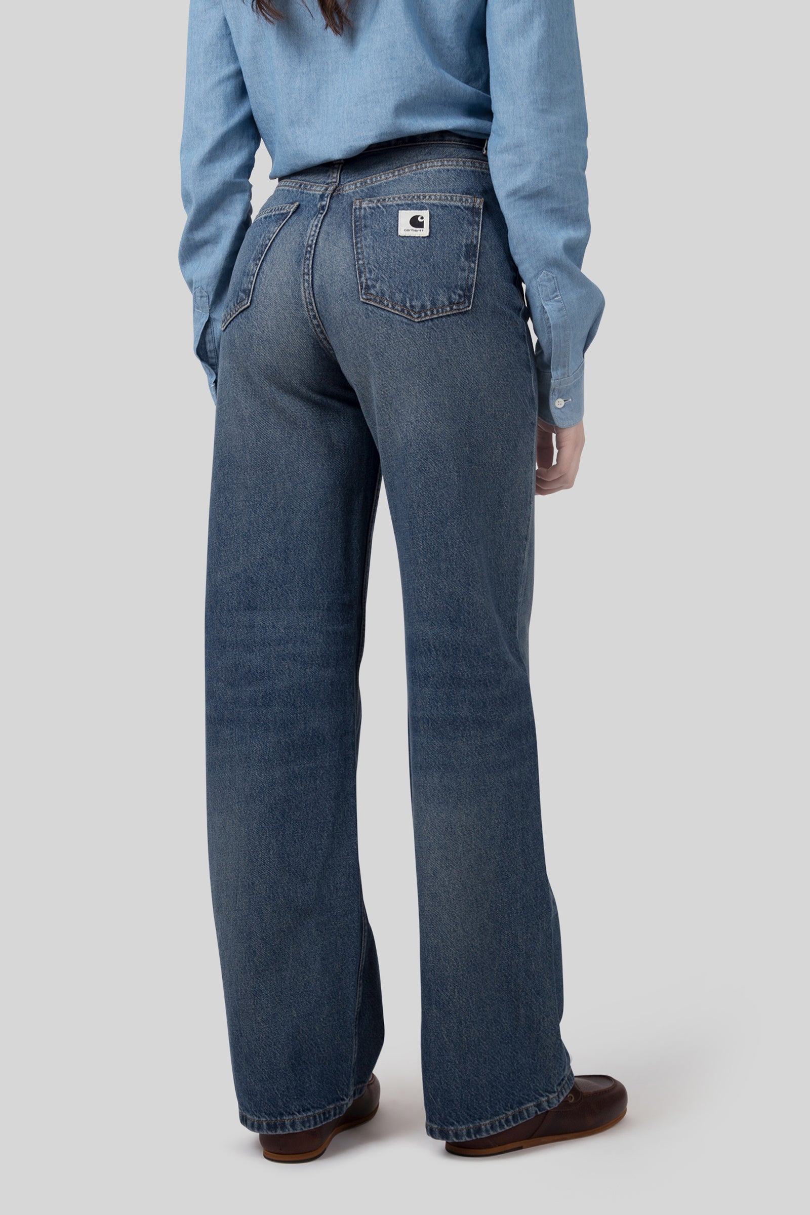 Carhartt Wip W' Jane Pant Blu Medio Donna - 5