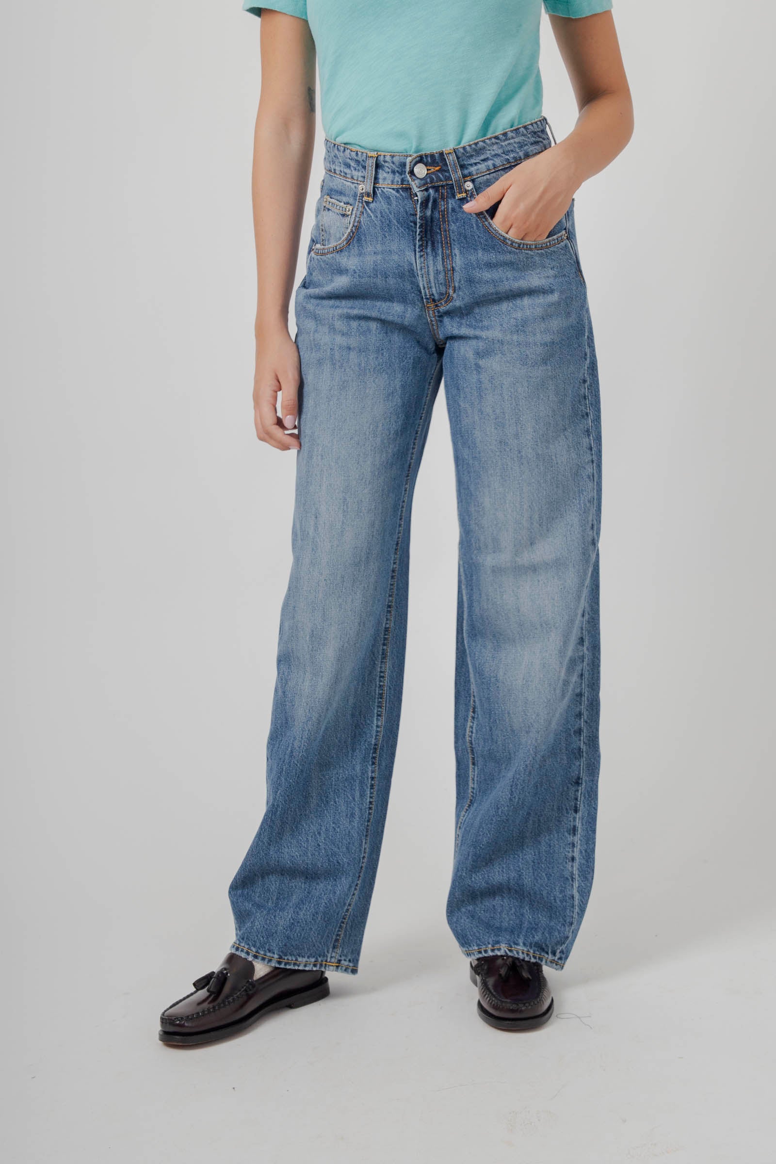 Department Five Jeans Pop Blu Medio Donna - 5