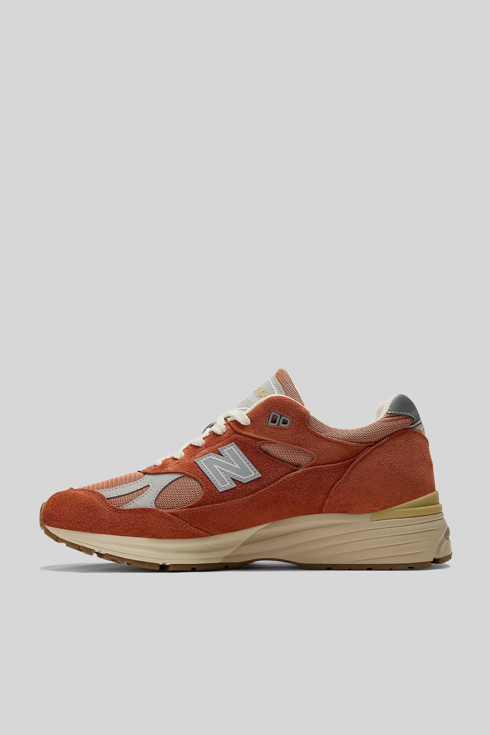New Balance Sneaker 991v2 Made In Uk Vintage Sports Arancio Uomo - 6