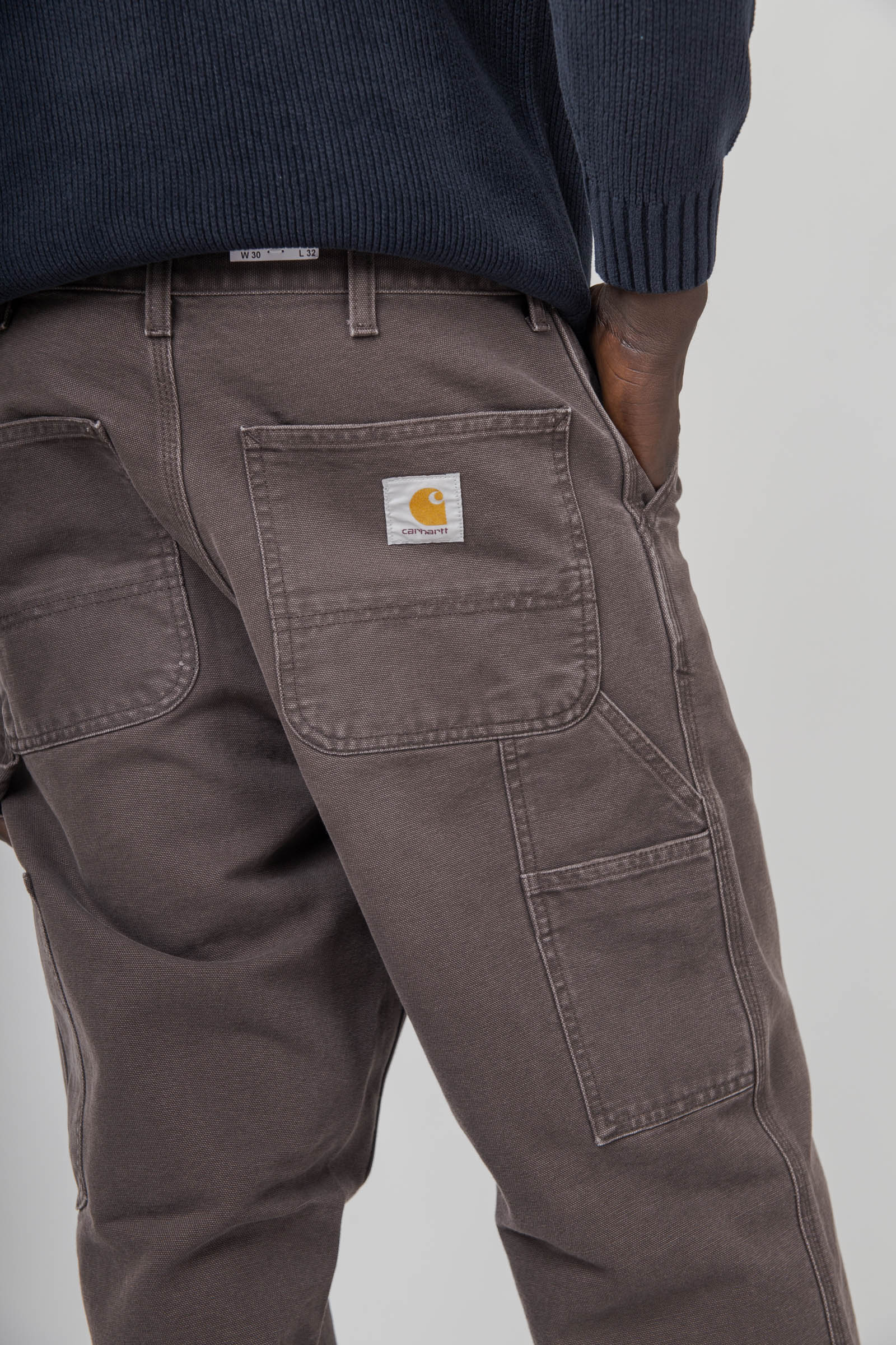 Carhartt Wip Single Knee Pant Tabacco Uomo - 5