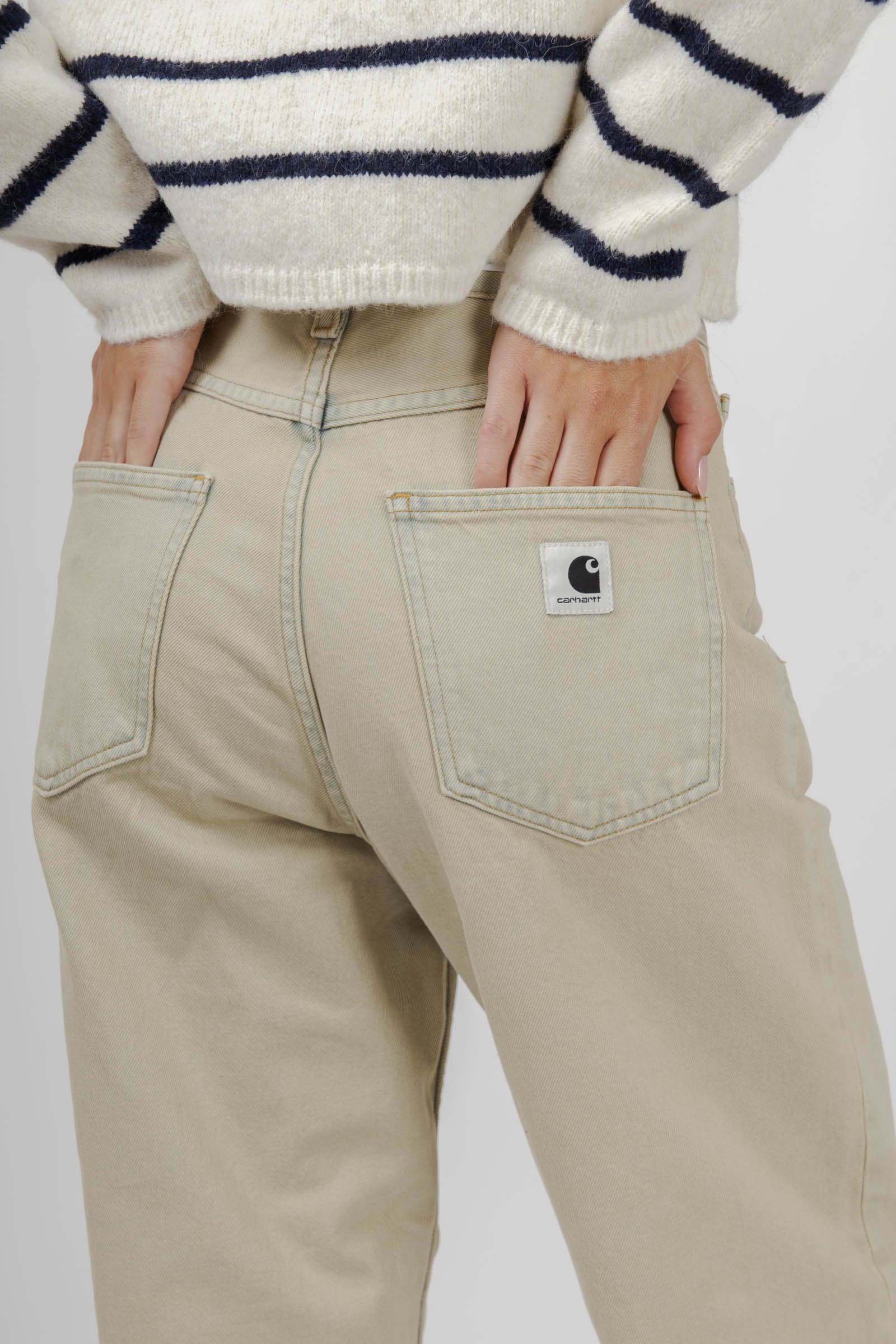 Carhartt Wip W' Brandon Pant Beige Donna - 2