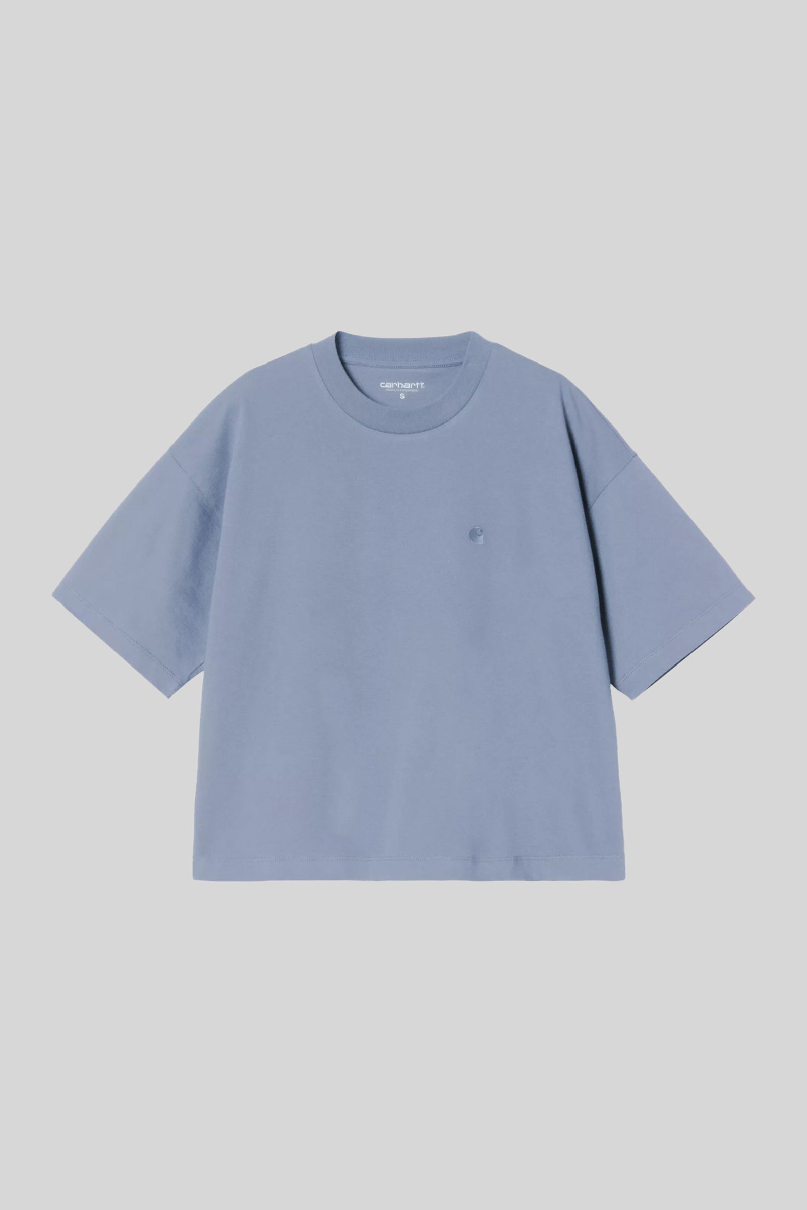 Carhartt Wip T-shirt W' S/s Chester Azzurro Donna - 1