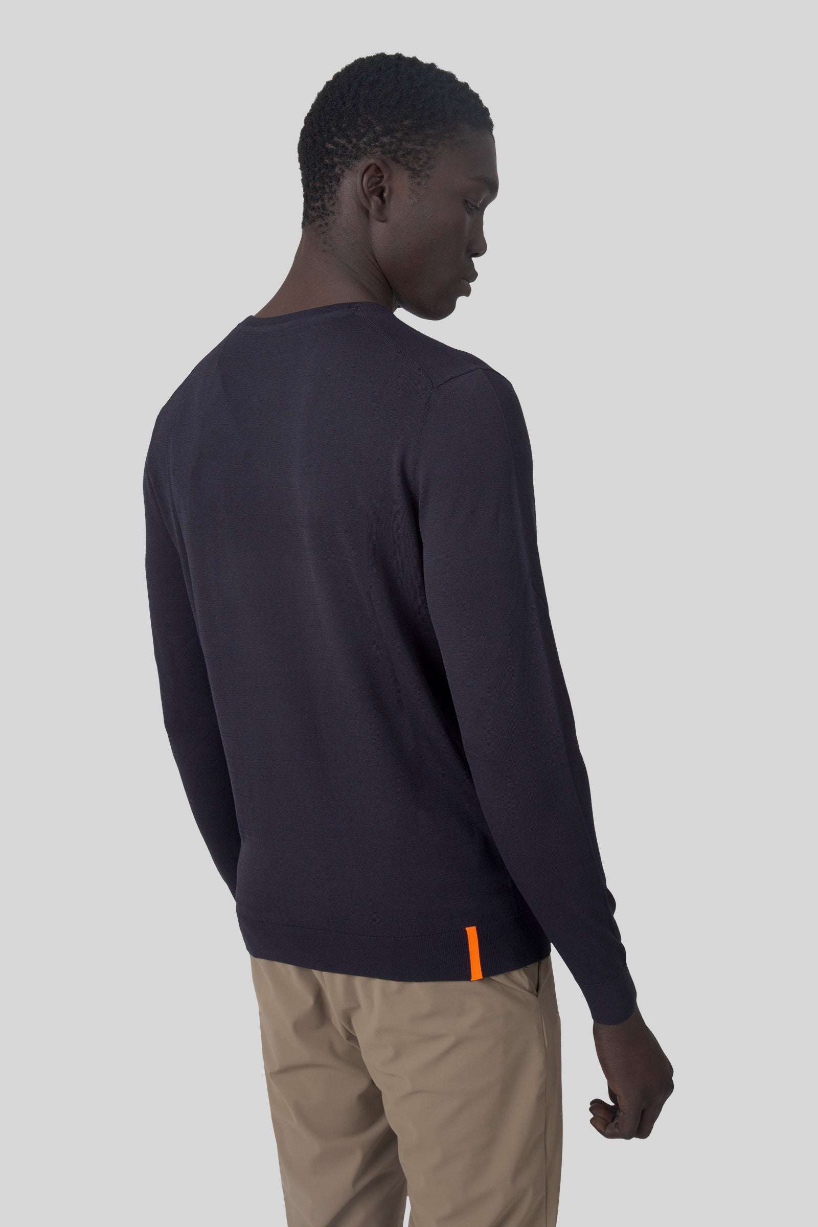 Rrd Maxell Round Knit Blu Uomo - 5