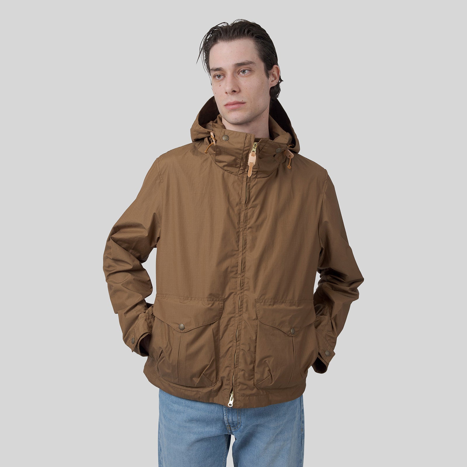 Manifattura Ceccarelli All Season Blazer Coat Cuoio Uomo - 10