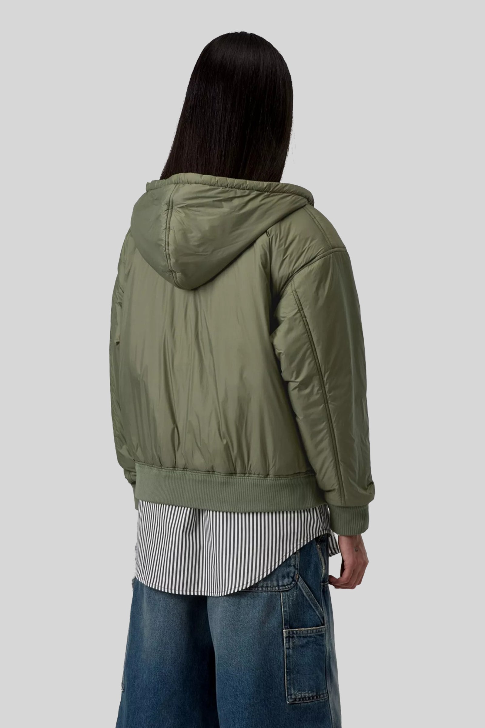 Carhartt Wip W' Hooded Gadd Jacket Verde Donna - 2