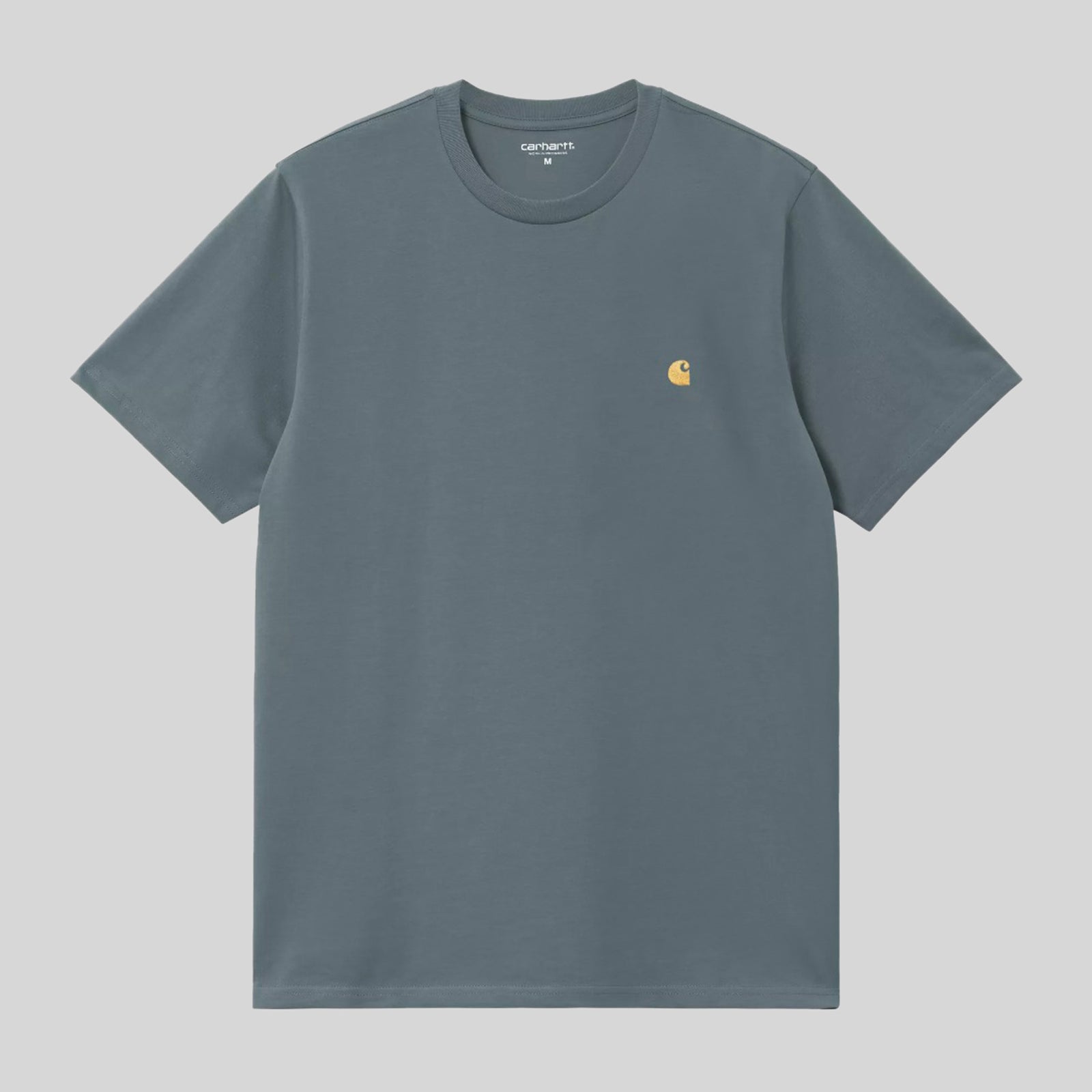 Carhartt Wip T-shirt S/s Chase Carta Zucchero Uomo - 3
