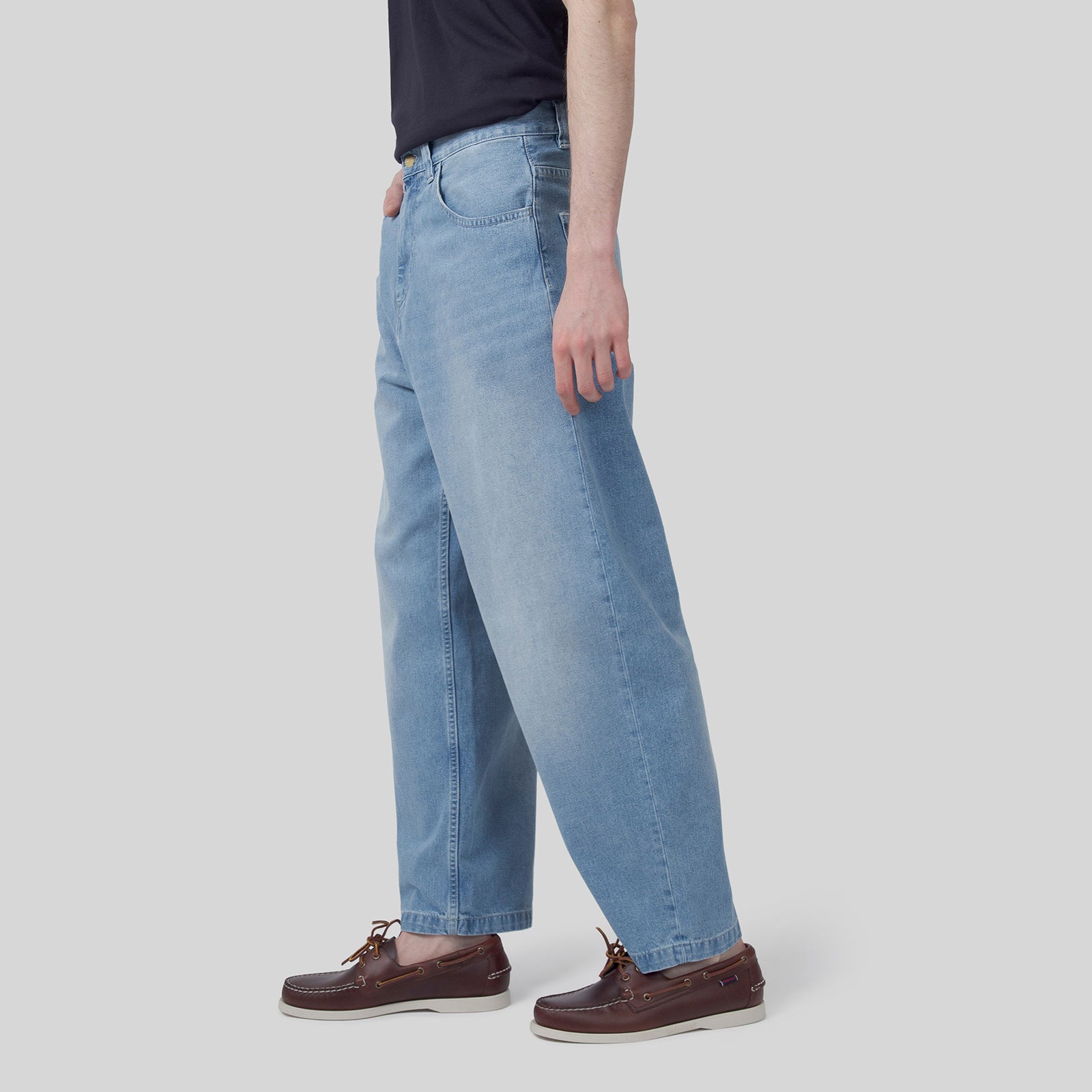 Carhartt Wip Jeans Brandon Blu Chiaro Uomo - 8