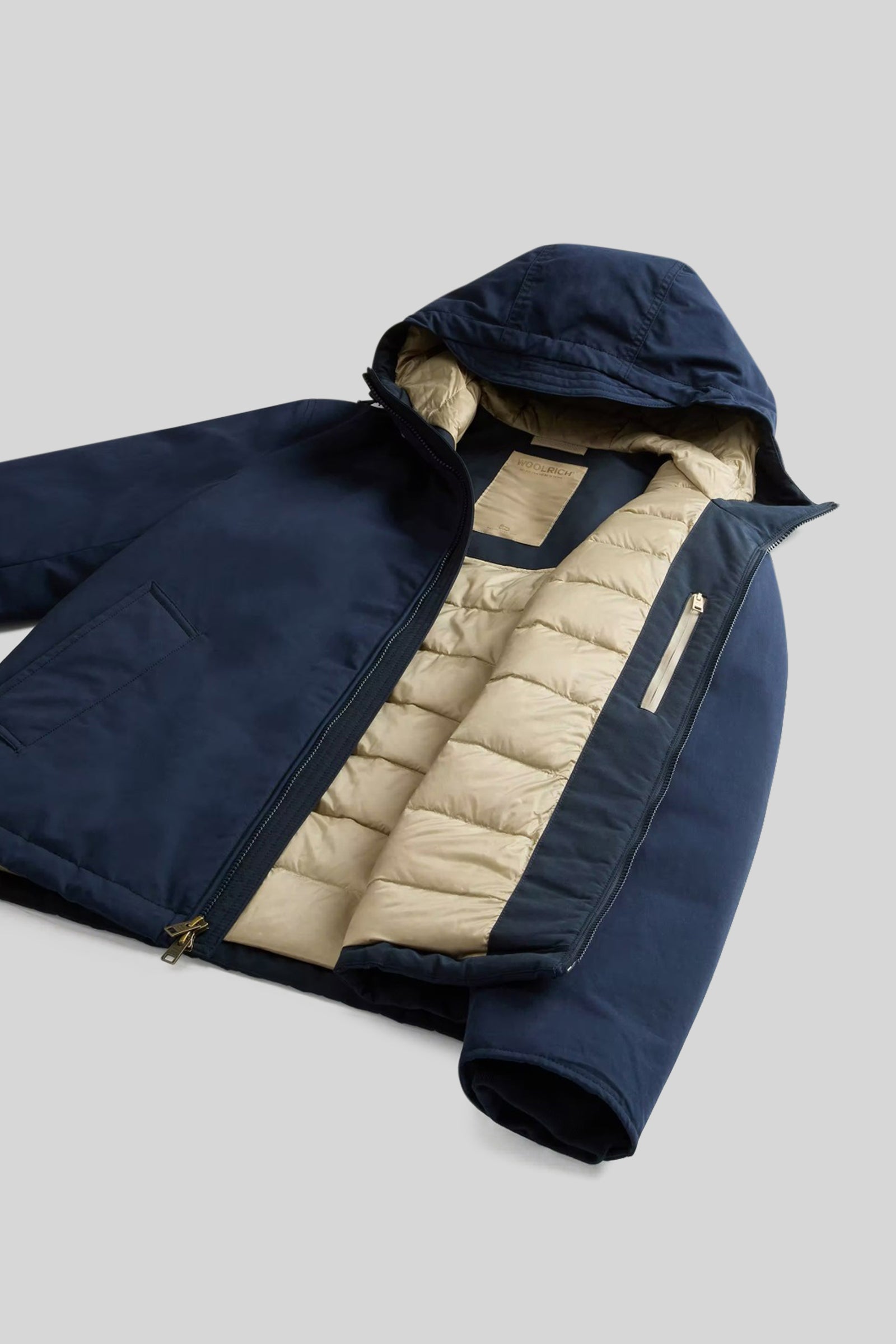 Woolrich Mountain Cloth Pacific Jacket Blu Uomo - 6