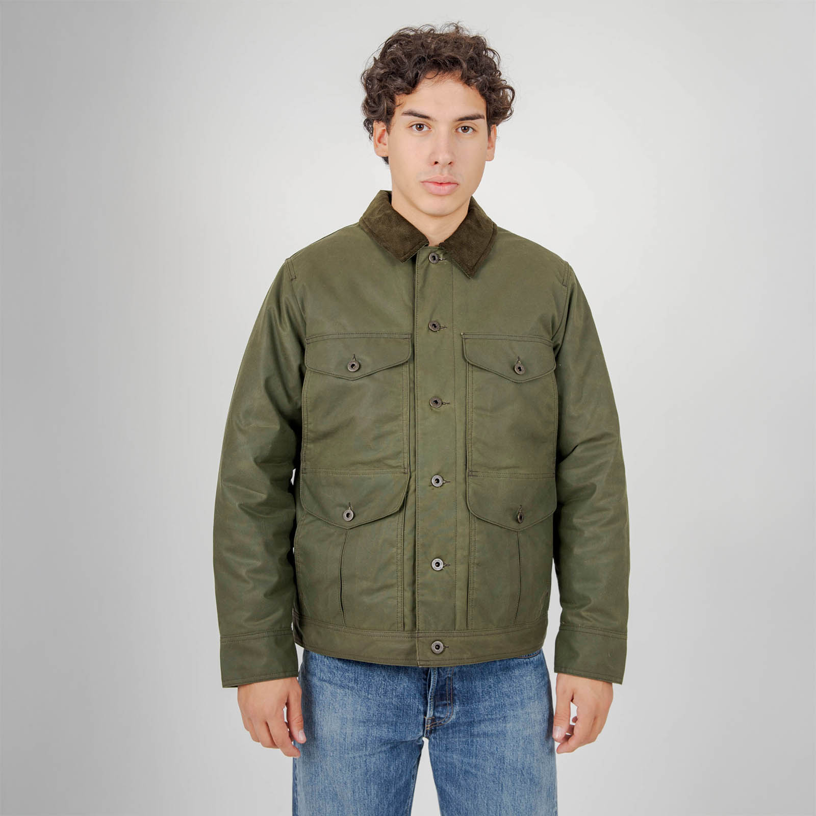 Filson Journeyman Jacket Verde Uomo - 10