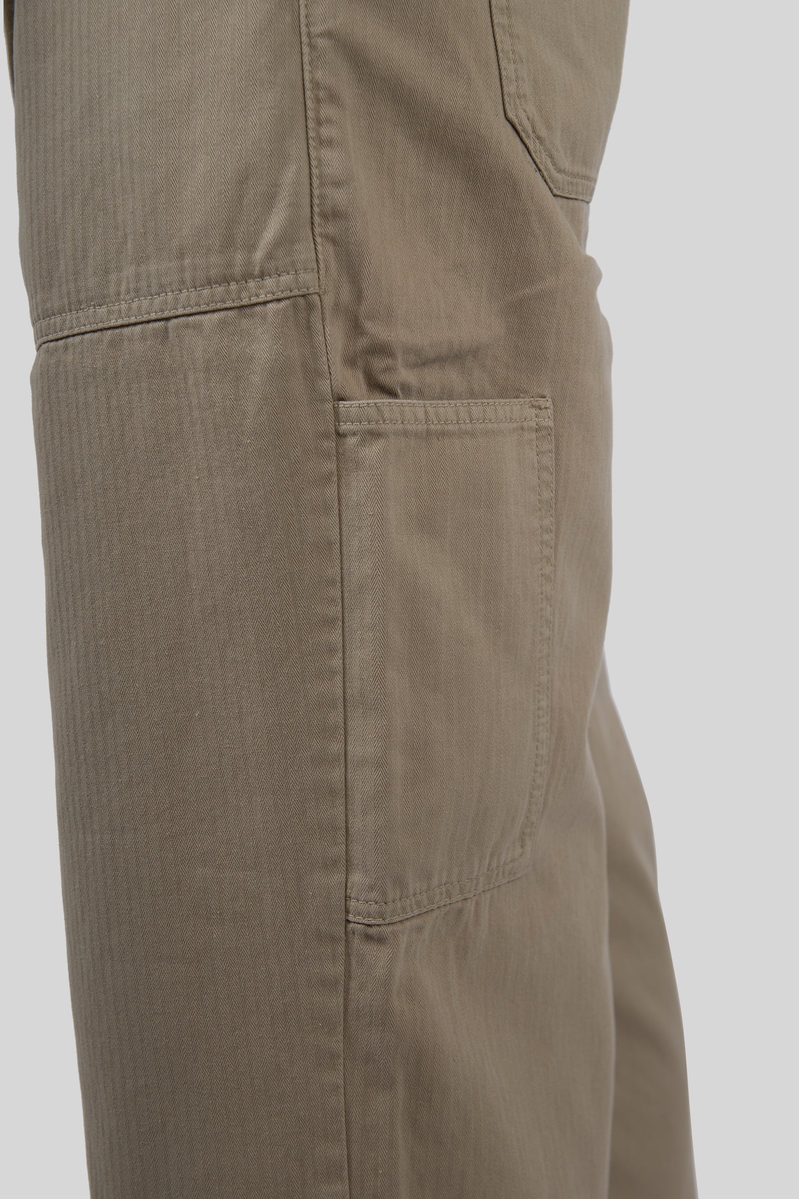 Sebago Pantalone Milton Herringbone Beige Uomo - 6